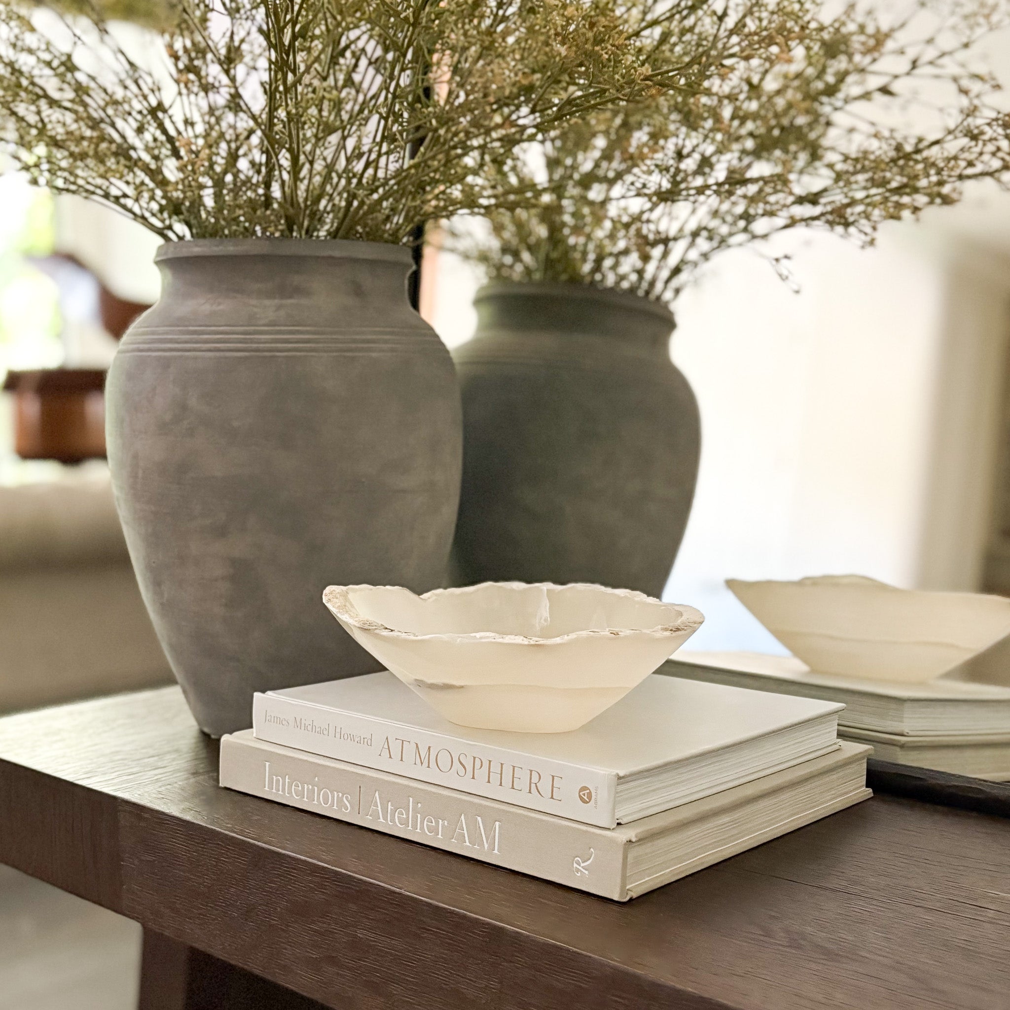 Hand Carved White Onyx Bowl