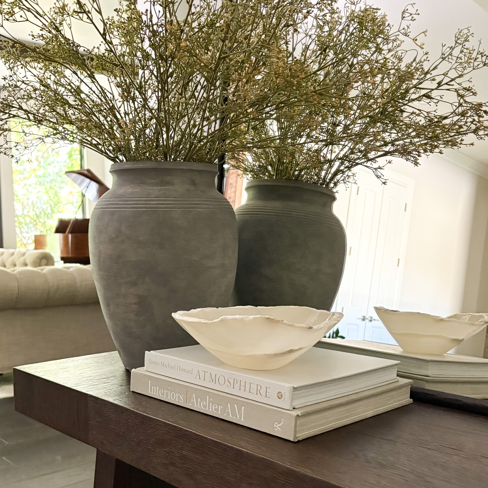 Hand Carved White Onyx Bowl