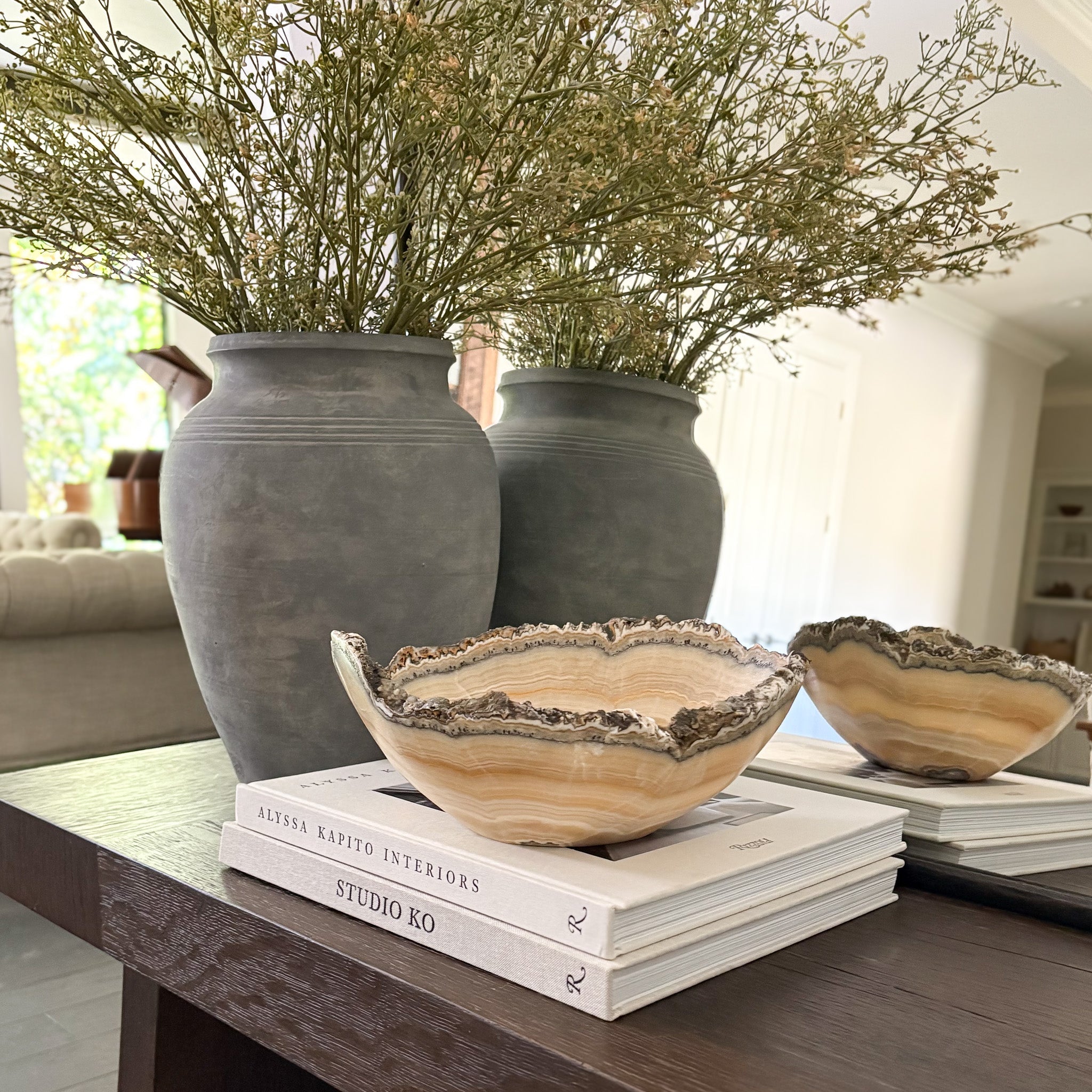 Onyx Bowl in Yellow