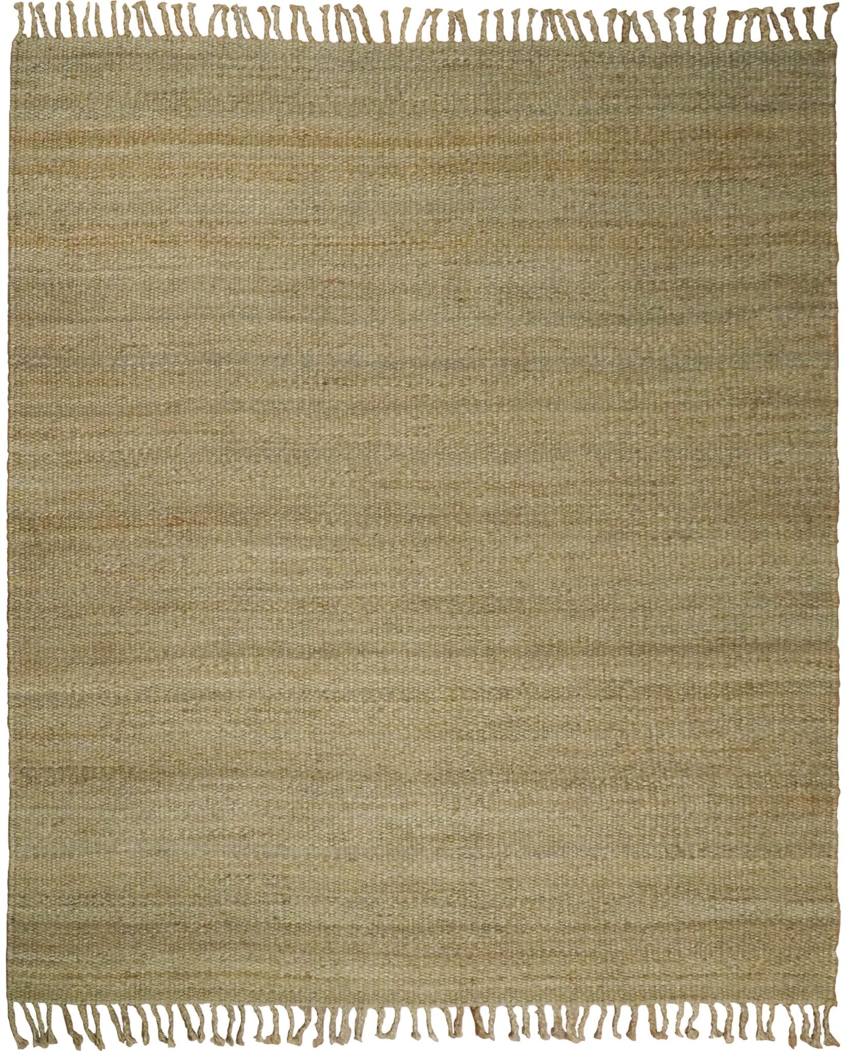 Hand Woven Jute Rug in Natural Fiber Brown