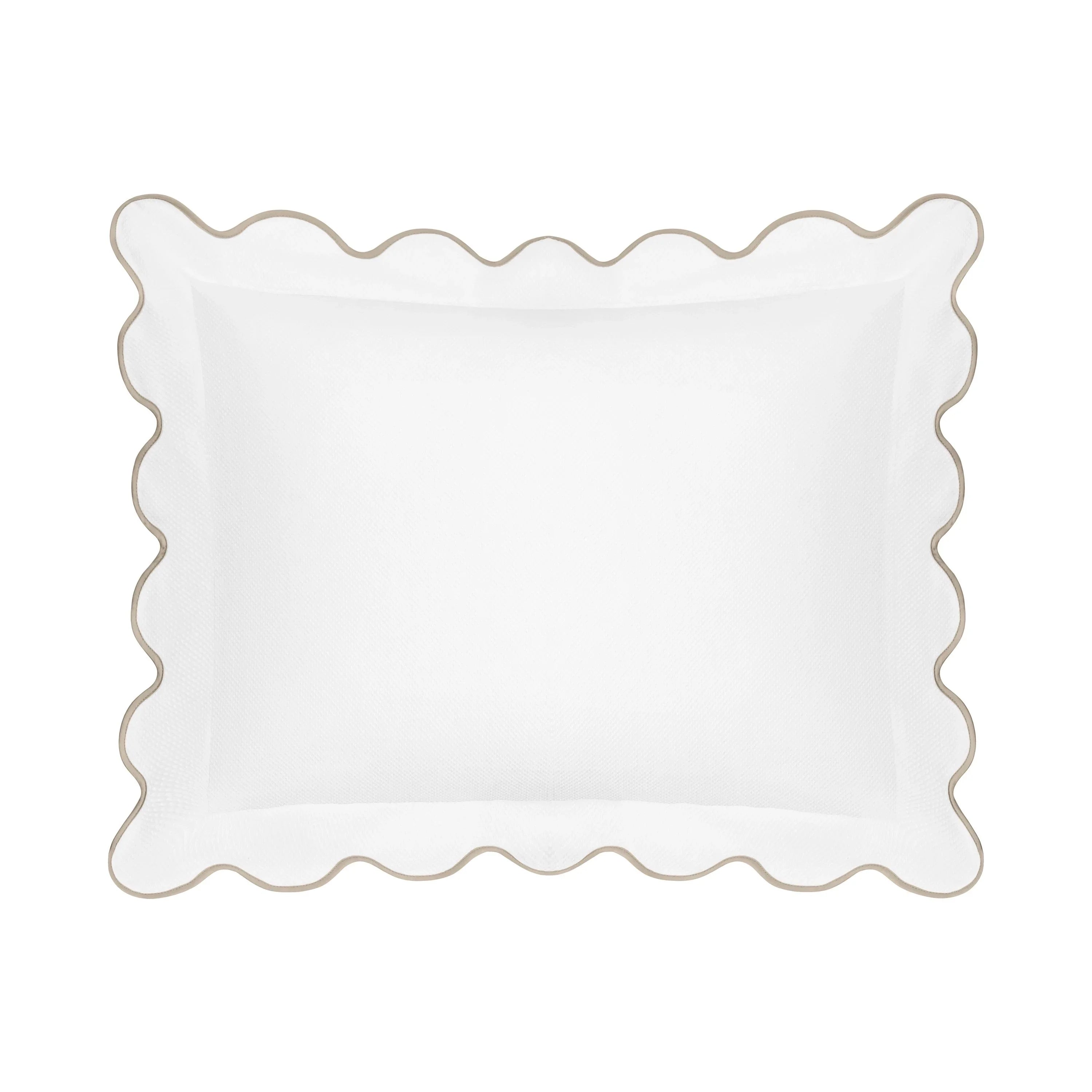 Honeycomb Sham (Scalloped Flange) - The Mayfair Hall