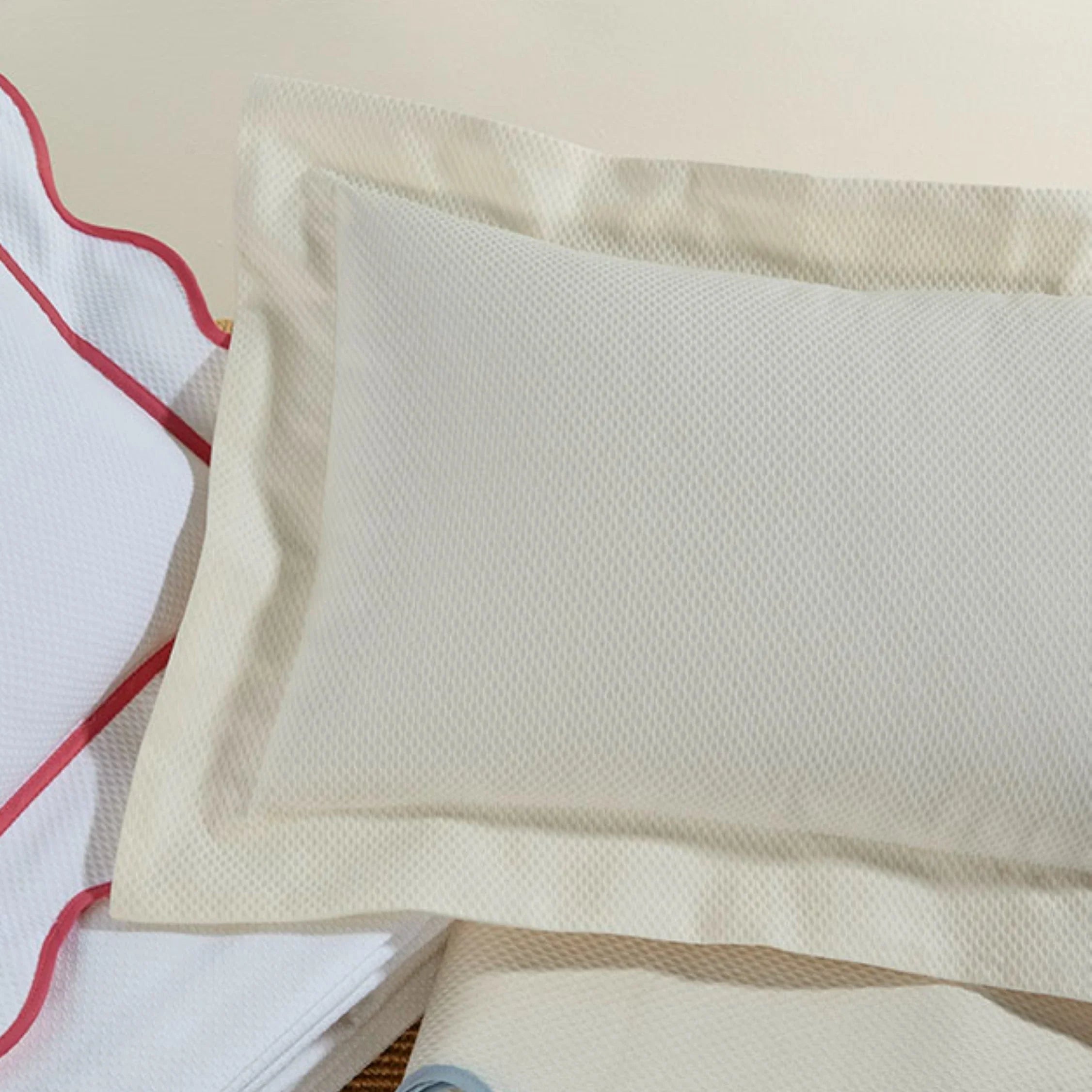 Honeycomb Sham (Plain Flange) - The Mayfair Hall