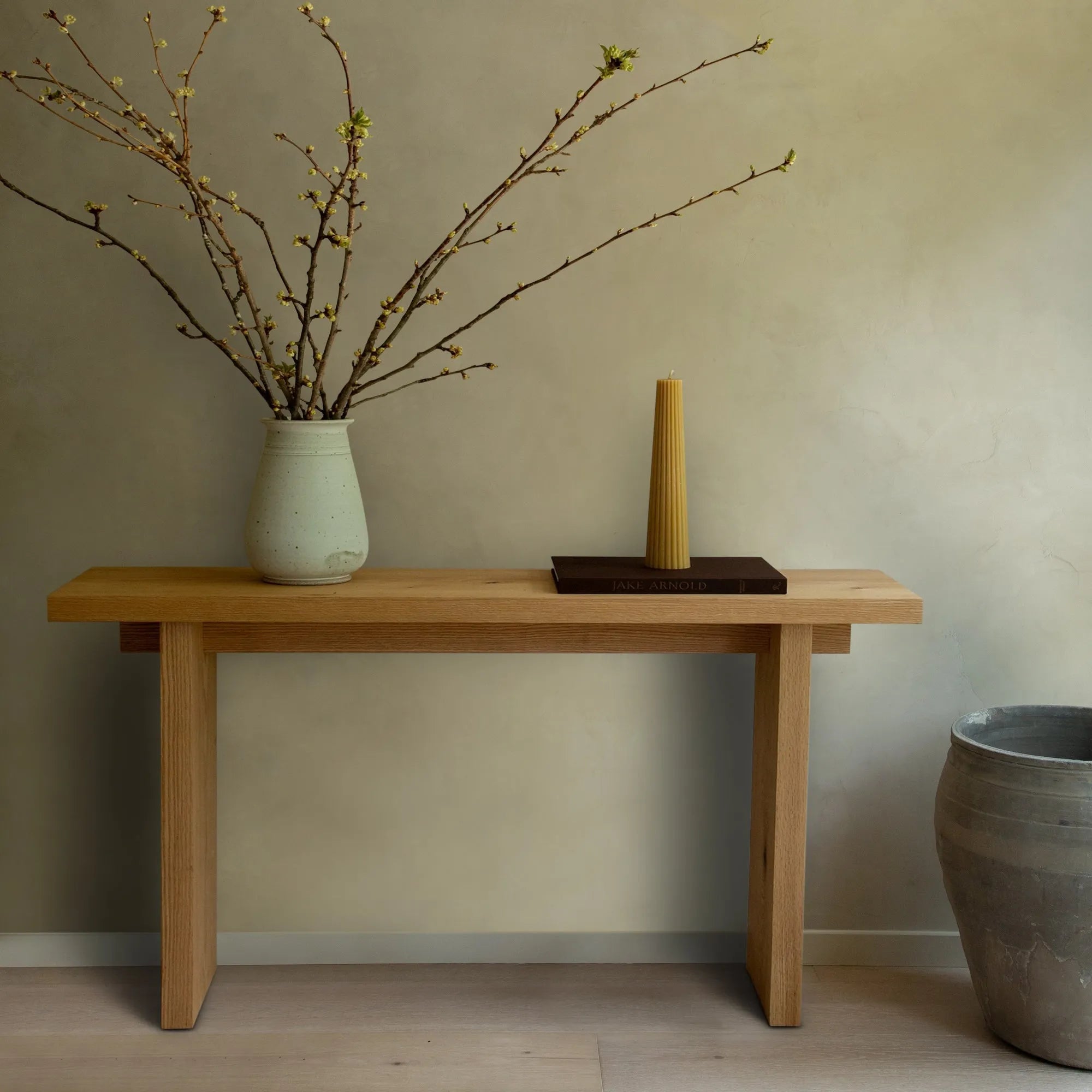 Kyoto Entry Console - White Oak