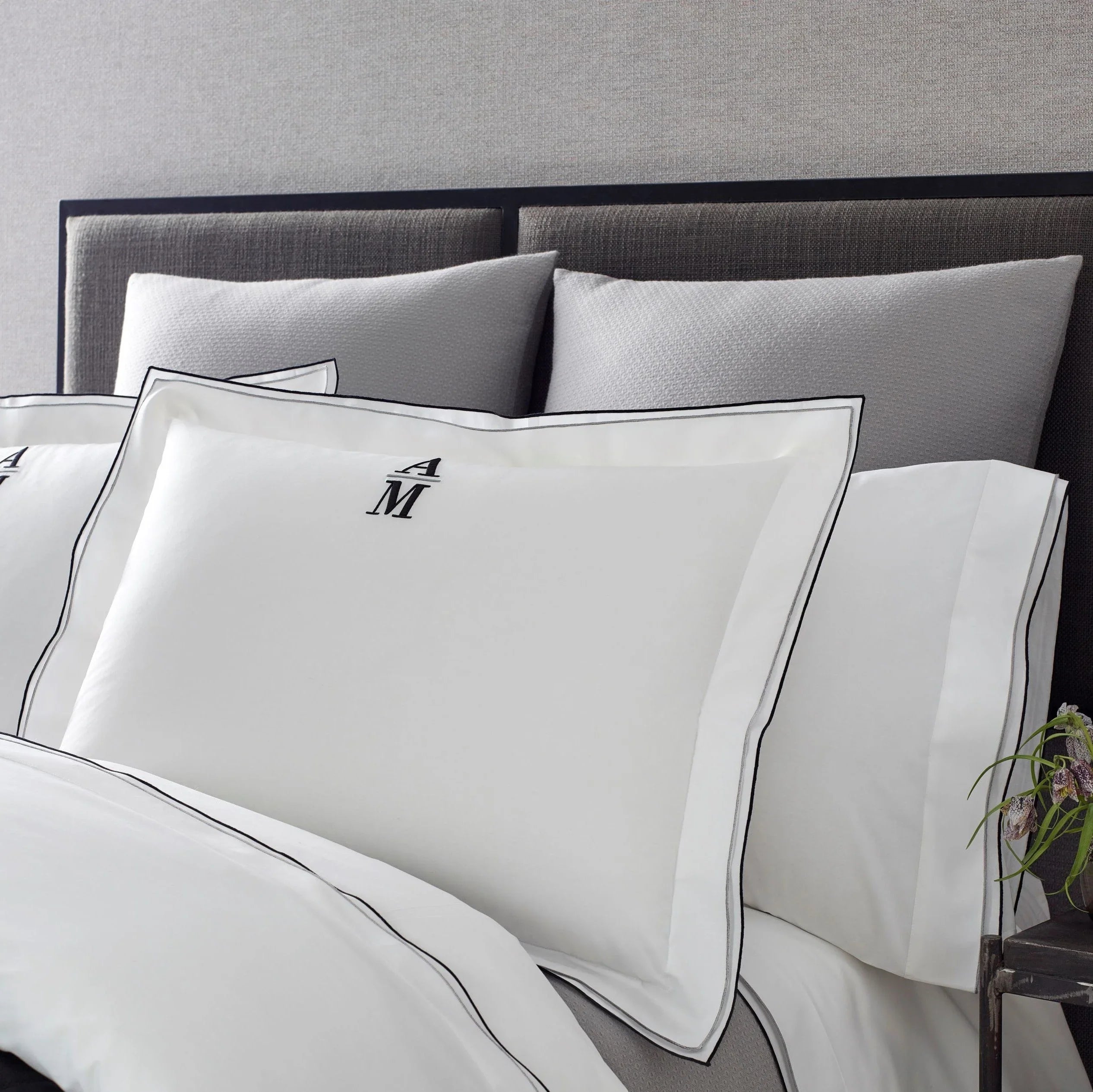 Hugo Pair of Pillowcases - The Mayfair Hall