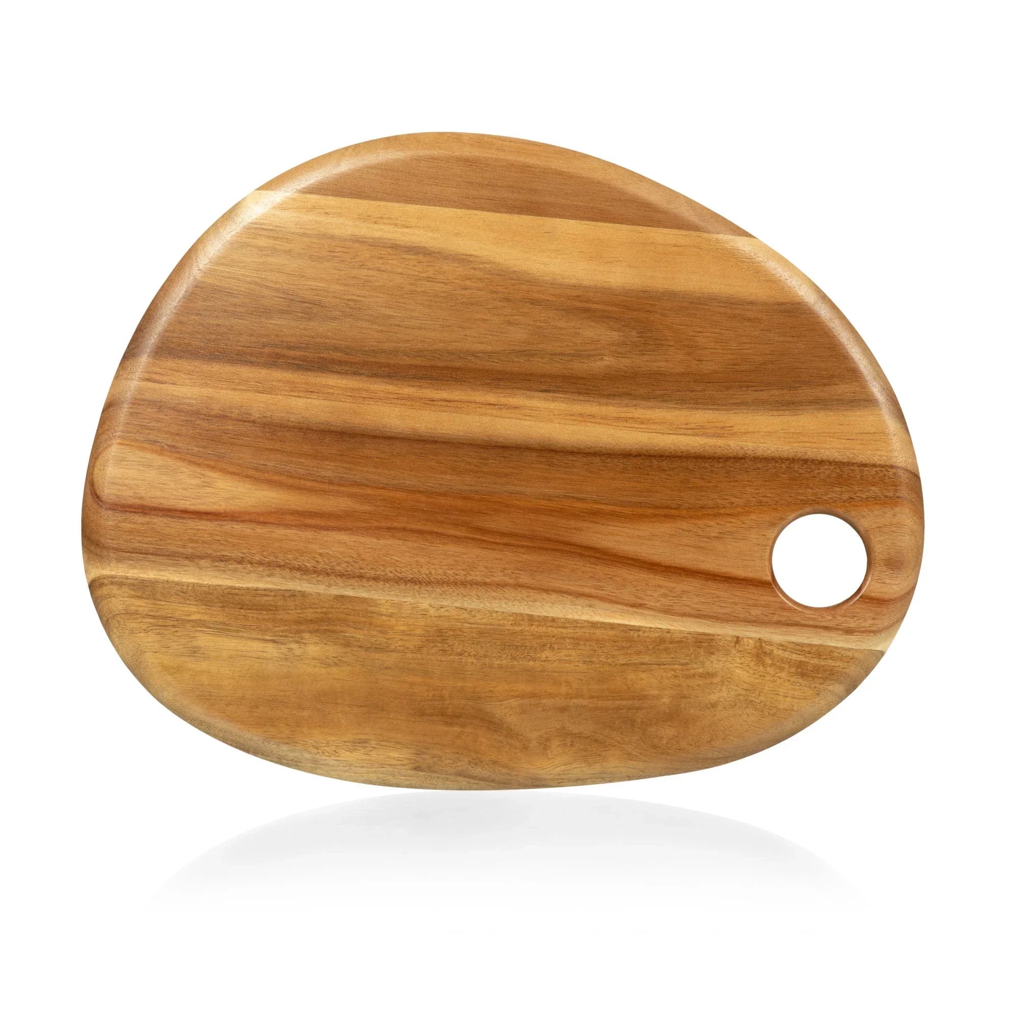 Pebble Shaped Acacia Serving Board 18" x 15" - The Mayfair Hall
