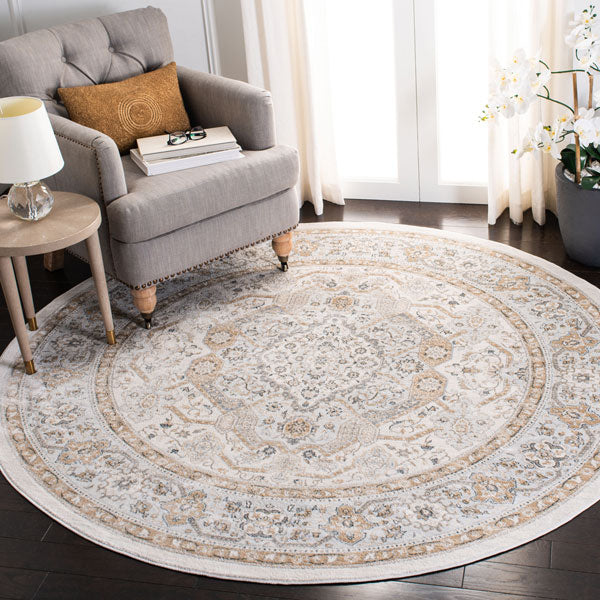 Isabella Polypropylene Rug in Cream and Beige