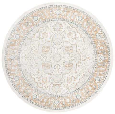 Isabella Polypropylene Rug in Cream and Beige