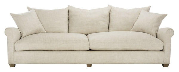 Frasier Natural Linen Sofa - The Mayfair Hall