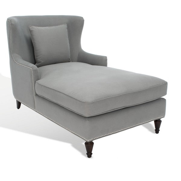 Jamie Upholstered Granite Chaise Lounge - The Mayfair Hall