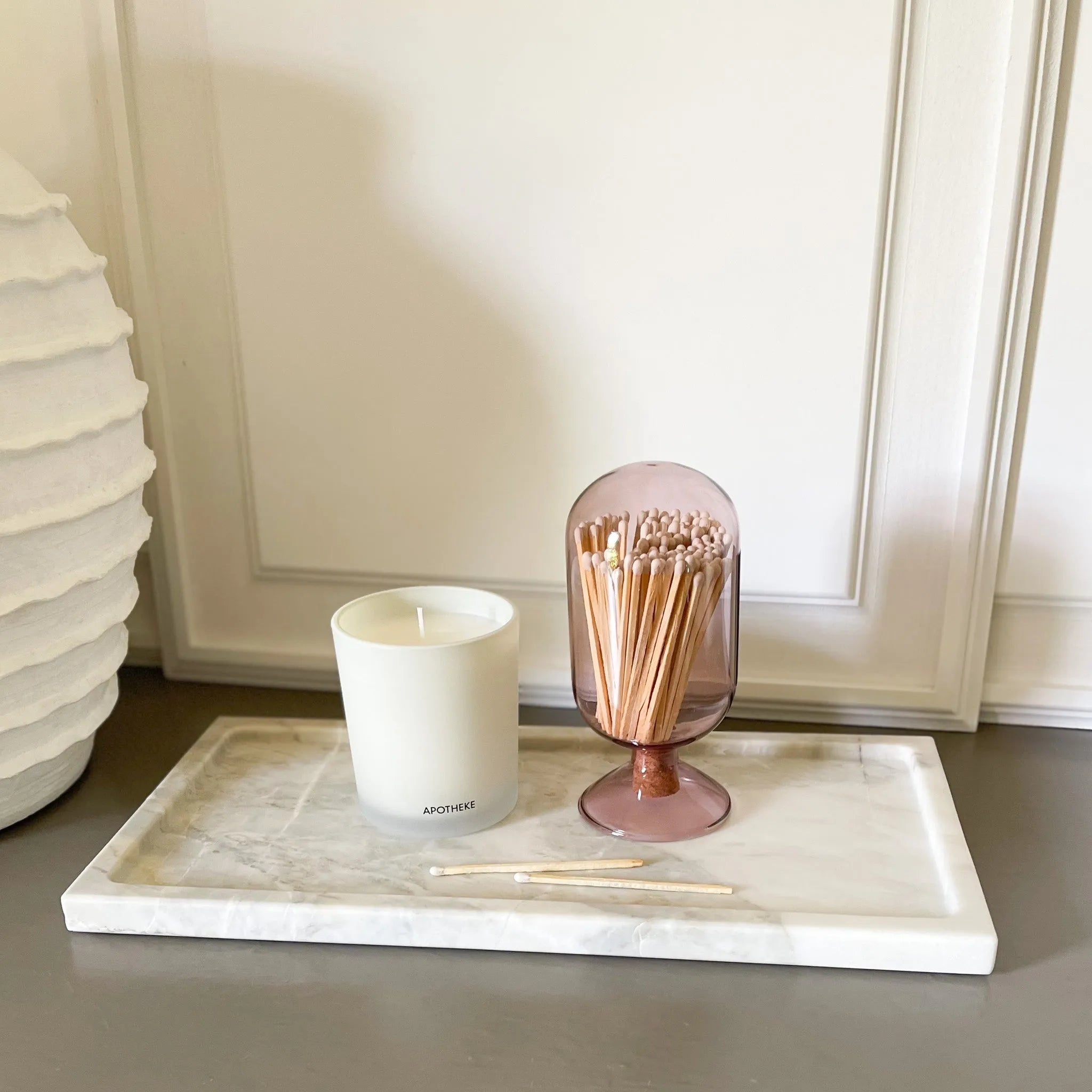 Large Calacatta Marble Tray
