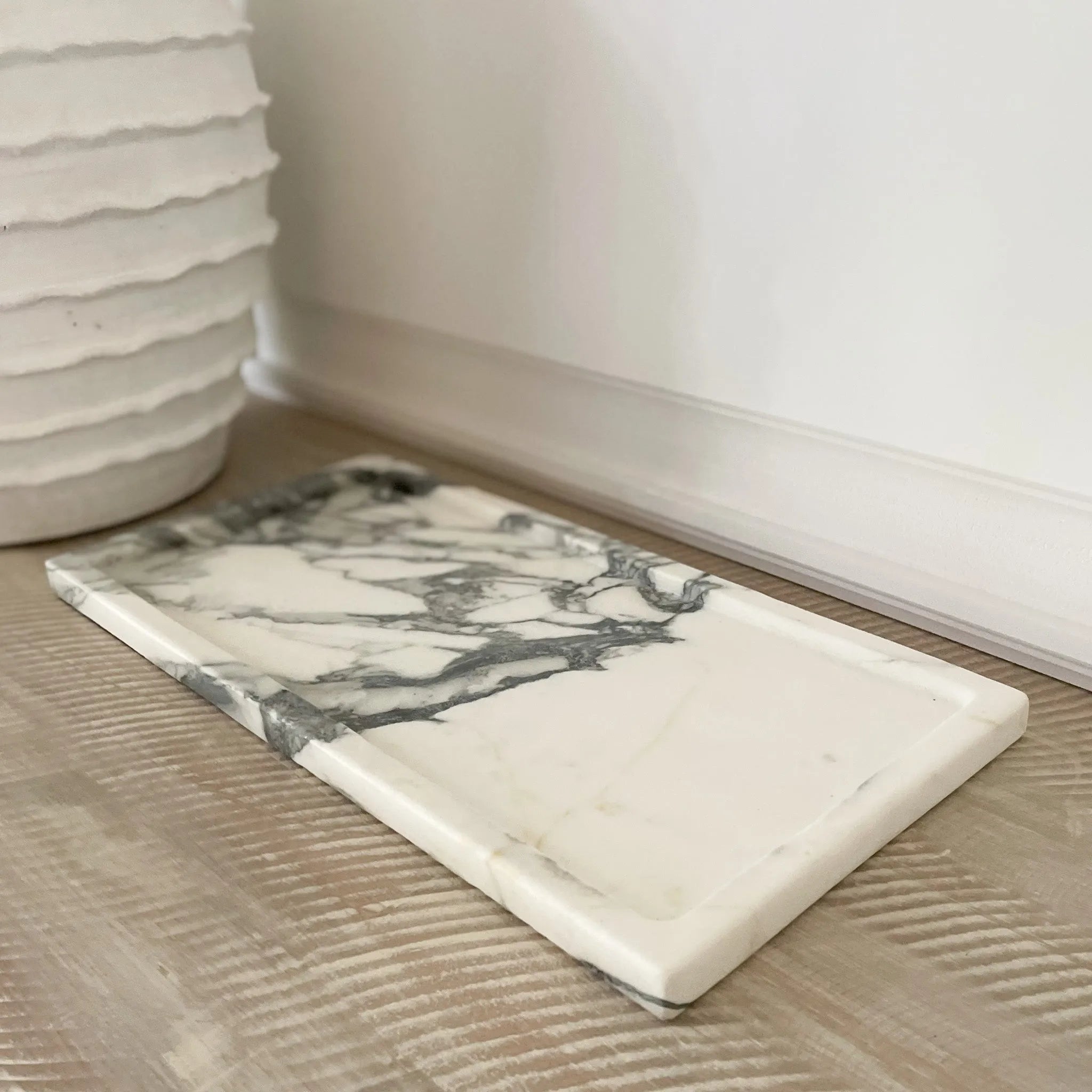 Large Calacatta Vagli Marble Tray