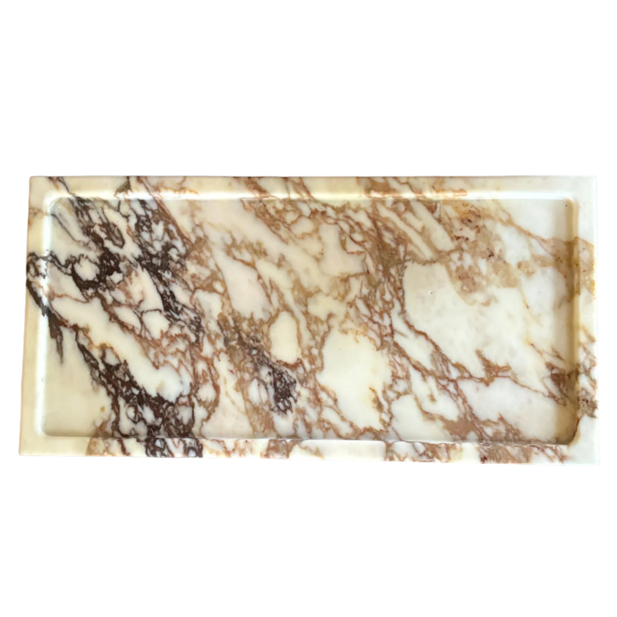 Large Calacatta Viola Marble Tray