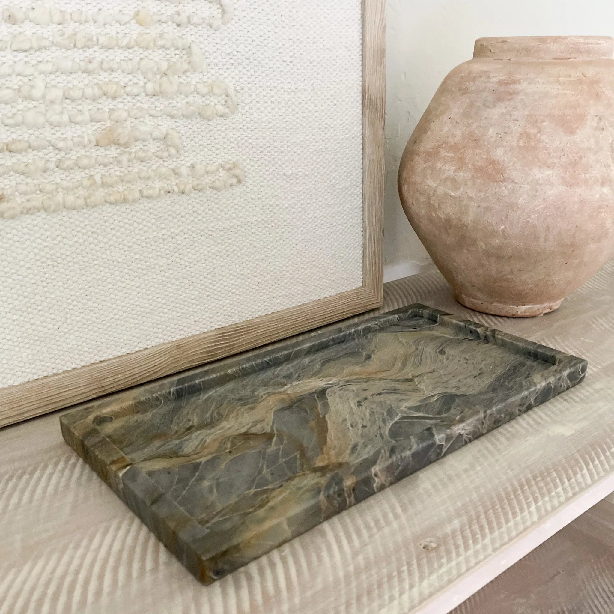 Large Pocahontas Marble Tray