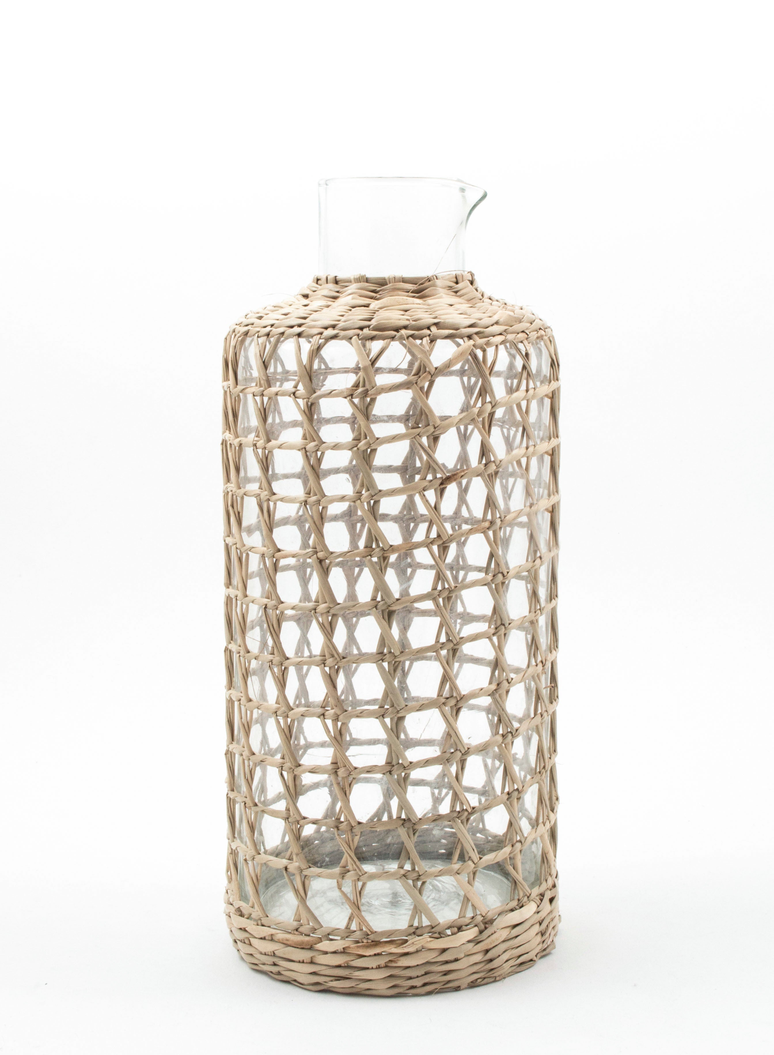Seagrass Large Cage Carafe