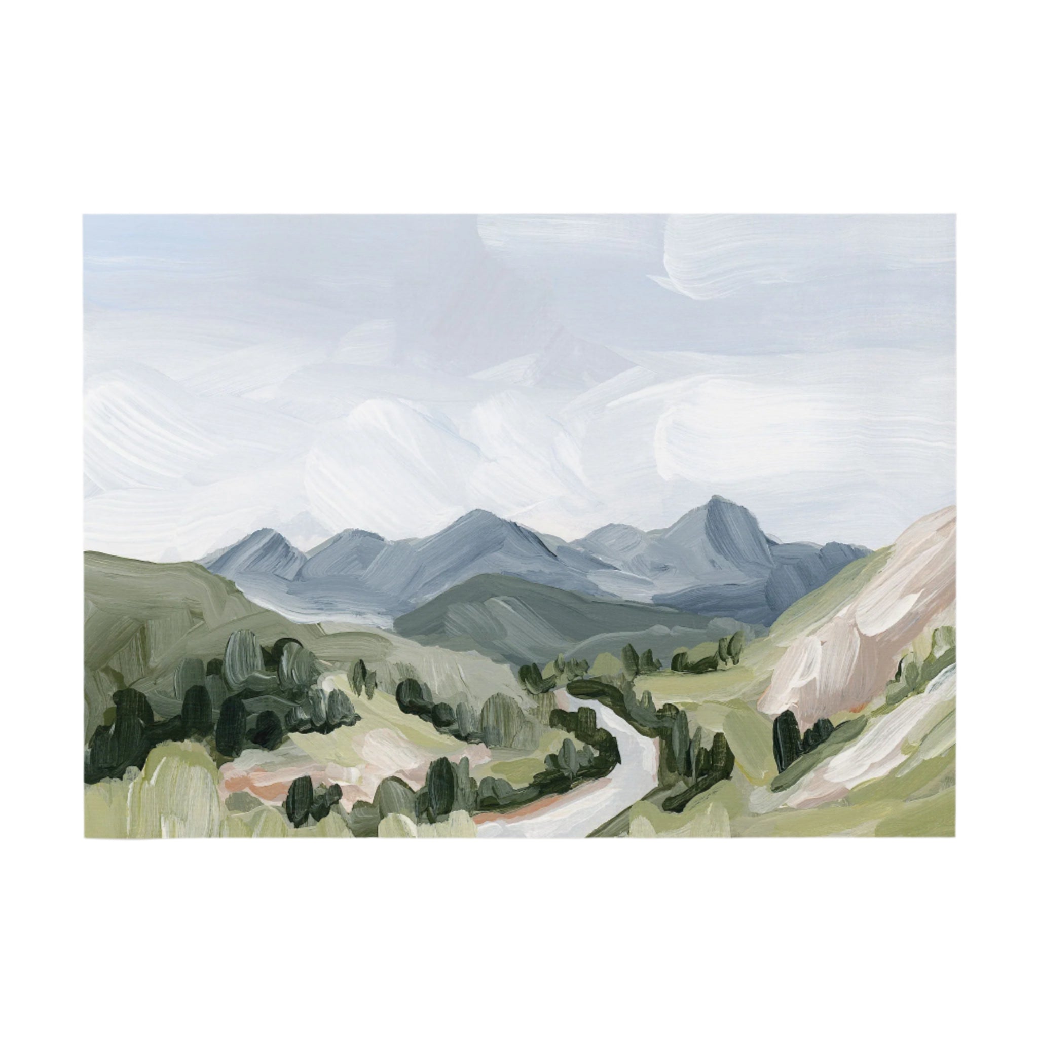 "Last Six Miles" Art Print