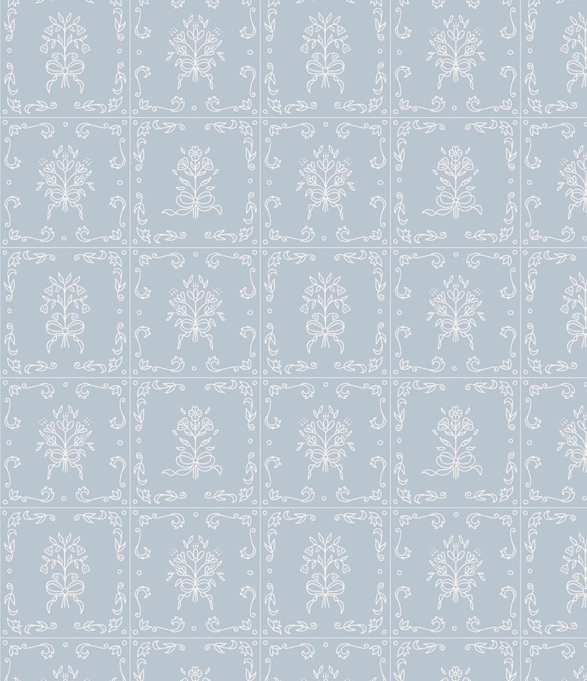 Wrenna Wallpaper by Quirky Paisley Designs