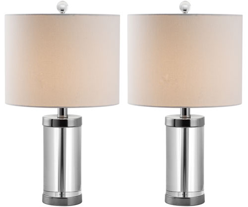 LAURIE 20-INCH H CRYSTAL TABLE LAMP - Set of 2 - The Mayfair Hall
