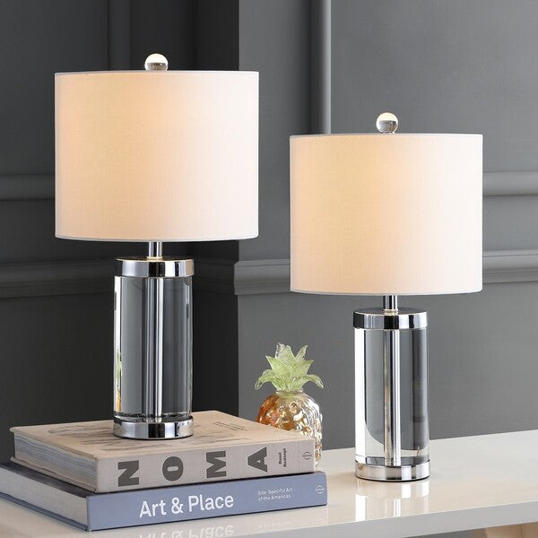 LAURIE 20-INCH H CRYSTAL TABLE LAMP - Set of 2 - The Mayfair Hall