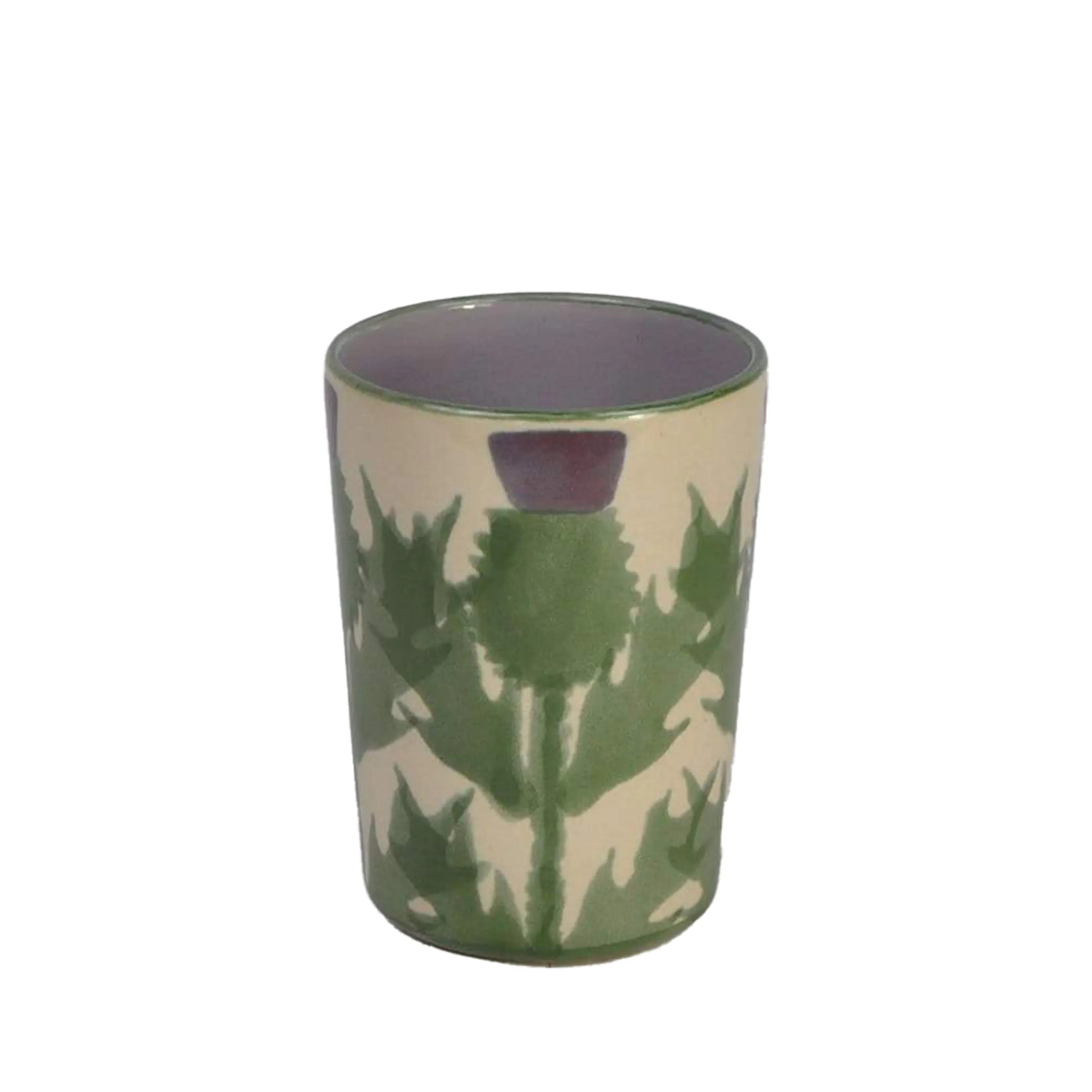 Cream Thistle Beaker - The Mayfair Hall