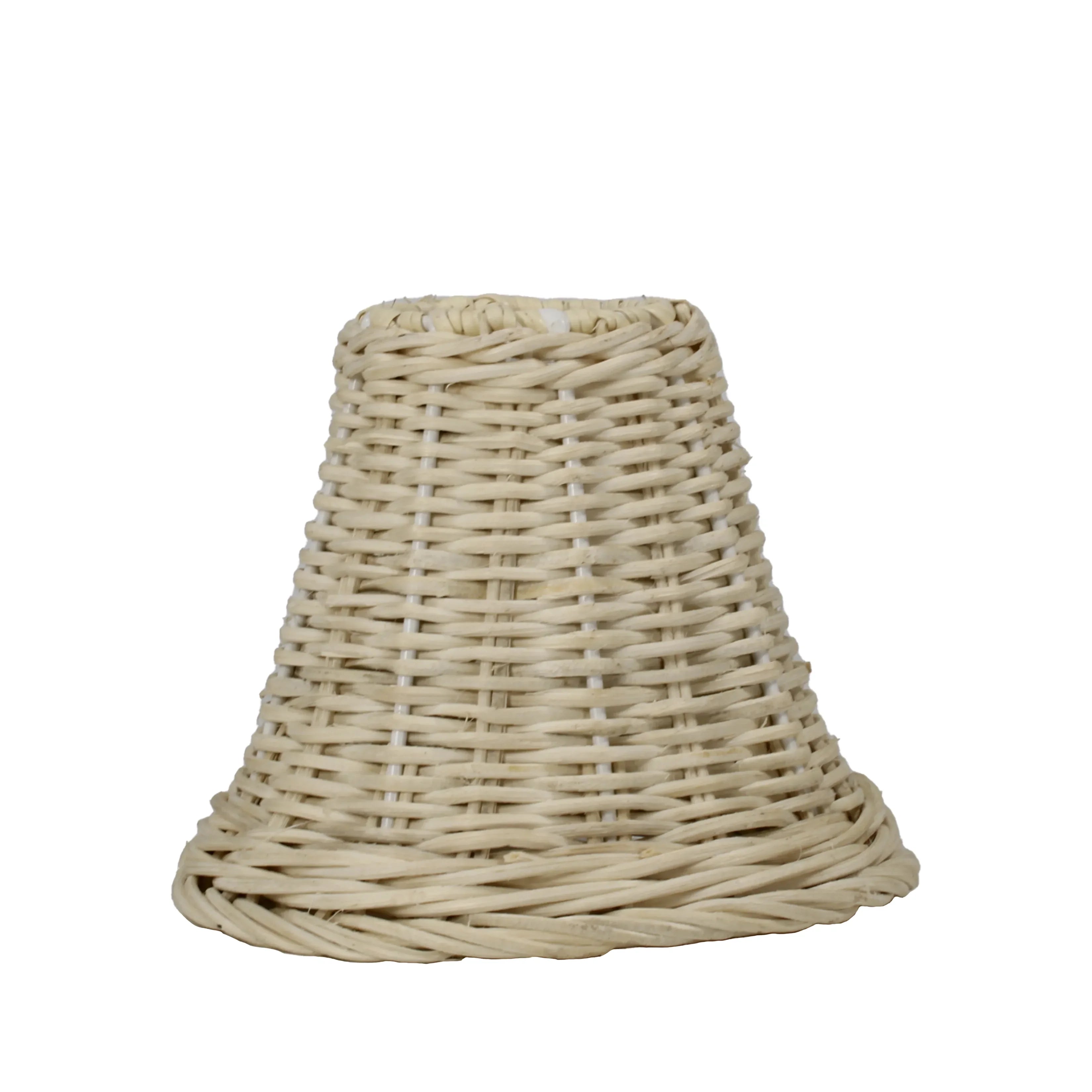 Petite Seagrass & Rattan Lampshades (Empire Base) - The Mayfair Hall