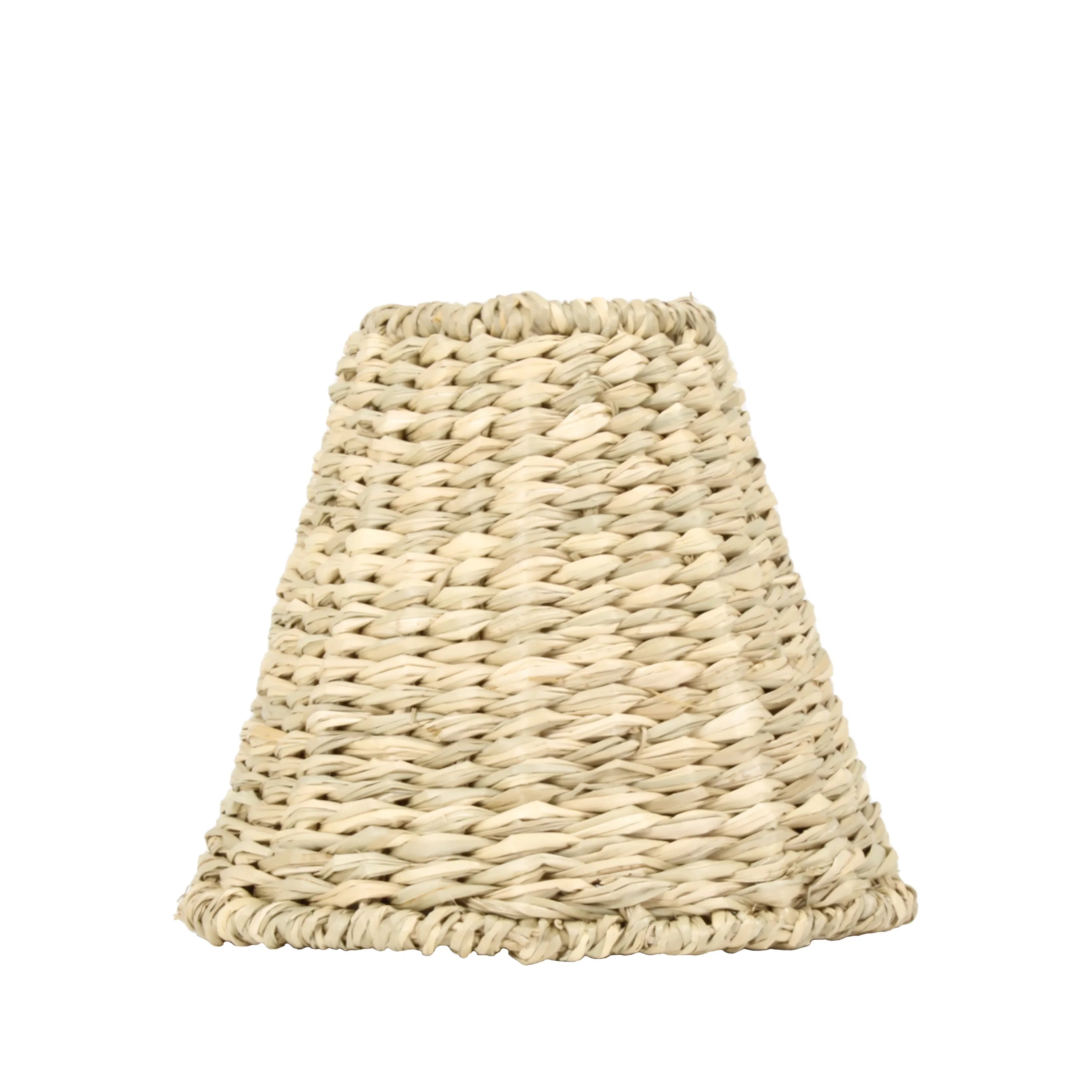 Petite Seagrass & Rattan Lampshades (Empire Base) - The Mayfair Hall