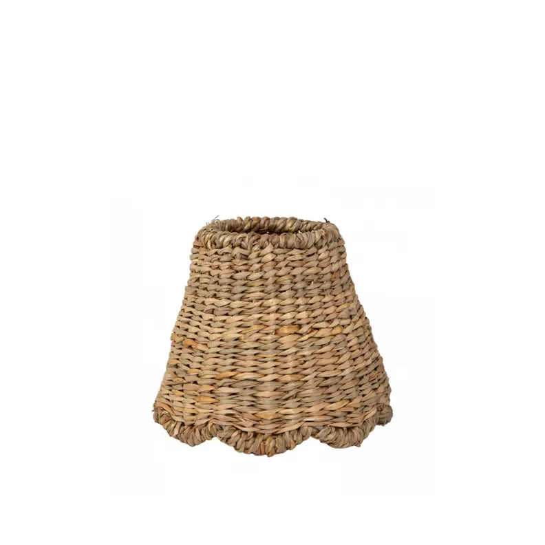 Petite Handwoven Lampshades (Scalloped Base) - The Mayfair Hall