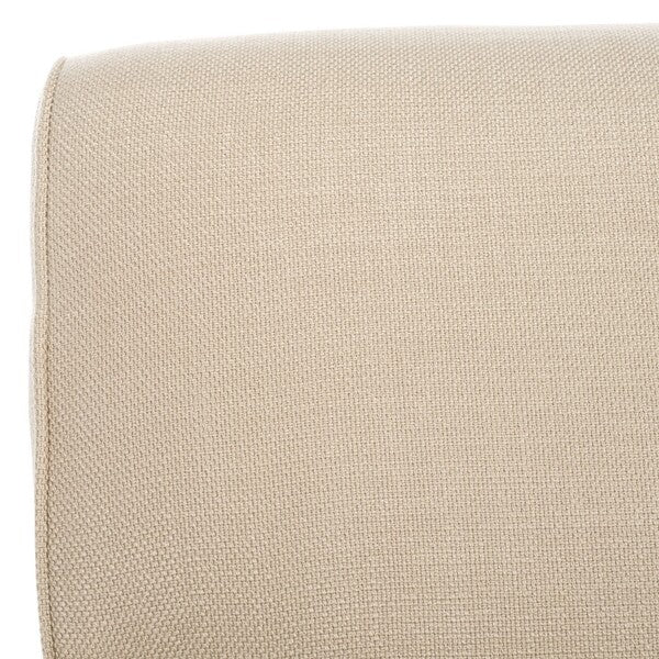 Chloe Club Chair in Antique Gold with Espresso Wood Legs