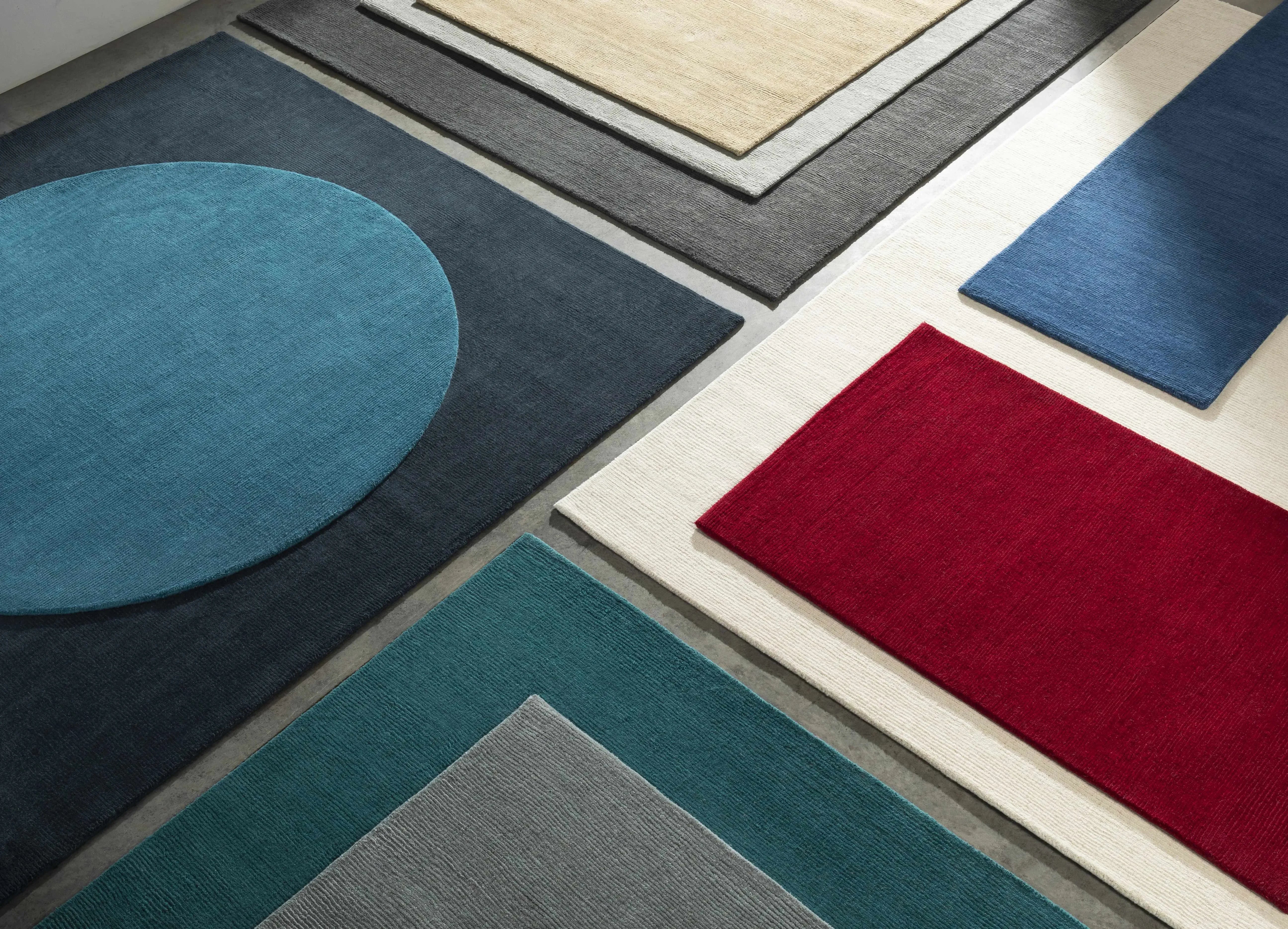 Brockton Wool Rug in Tan