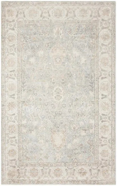 Maharaja Viscose Rug in Light Blue