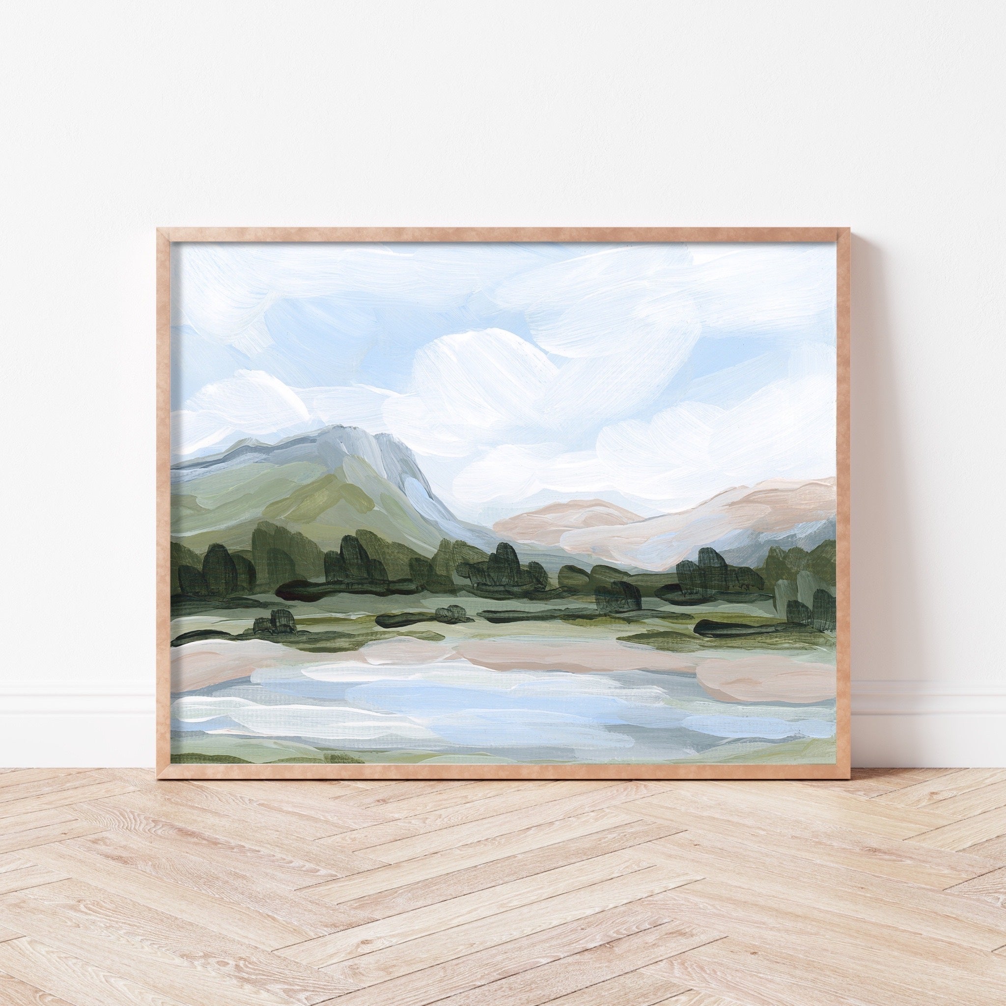 "Molas Lake" Art Print