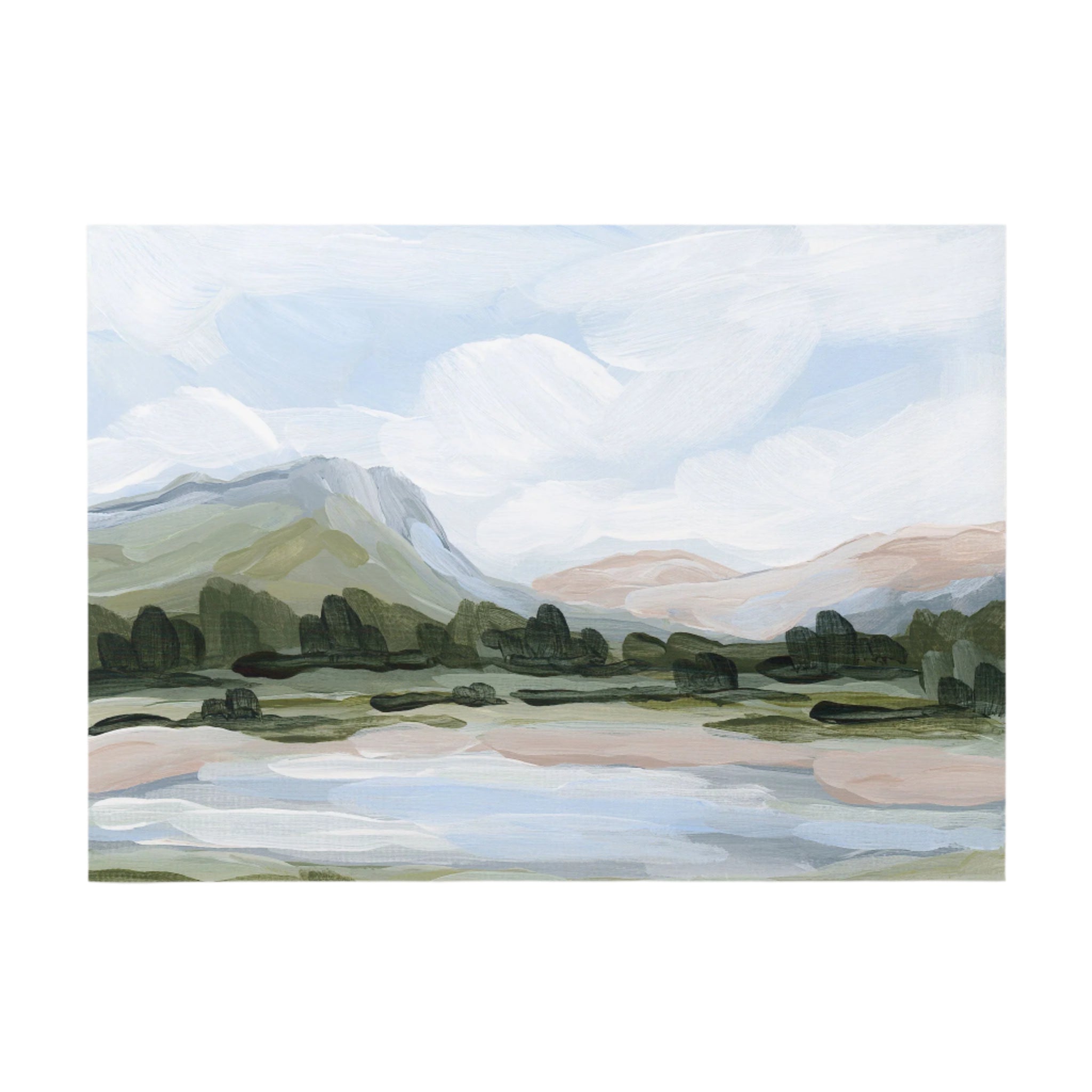 "Molas Lake" Art Print