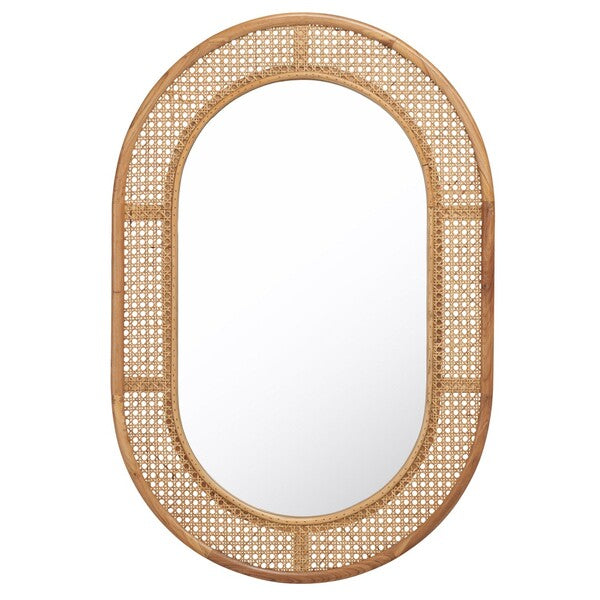 Cayce Natural Capsule Shape Mirror - The Mayfair Hall