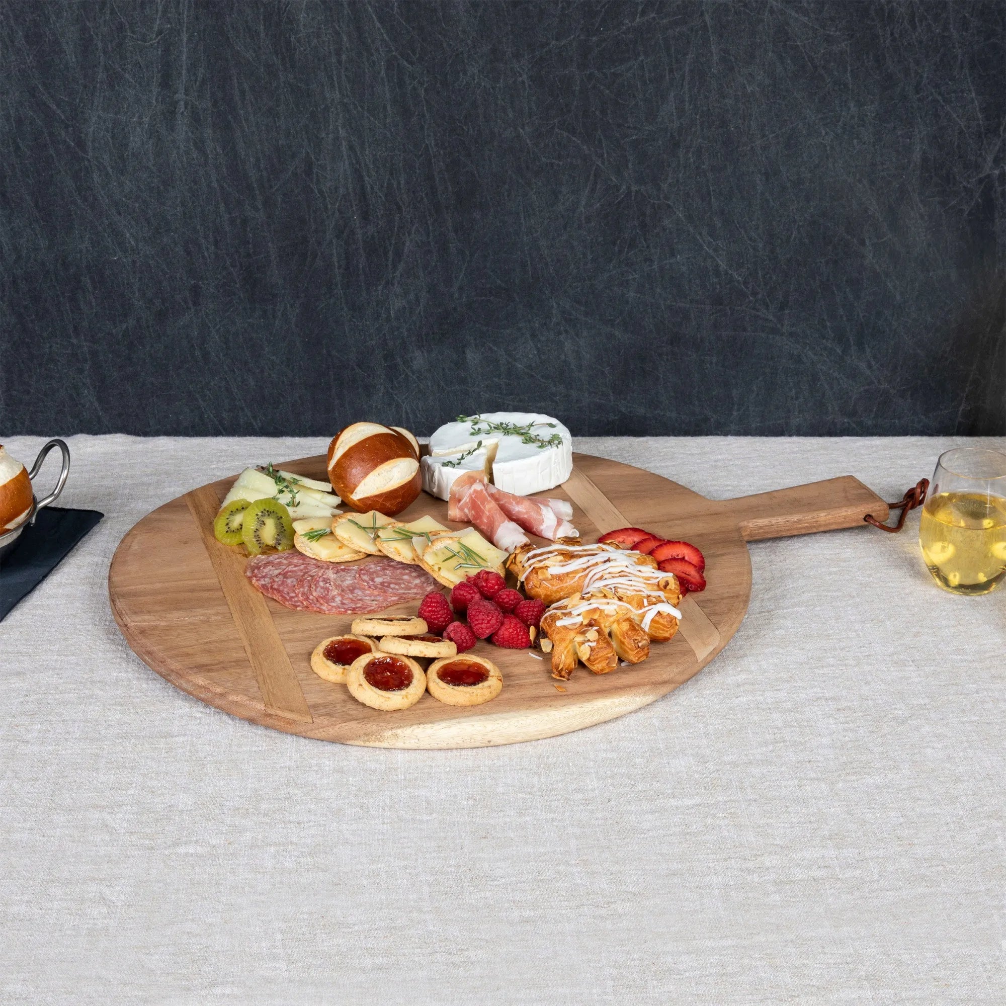 Madera Round Charcuterie Board - 22.5" x 18" - The Mayfair Hall