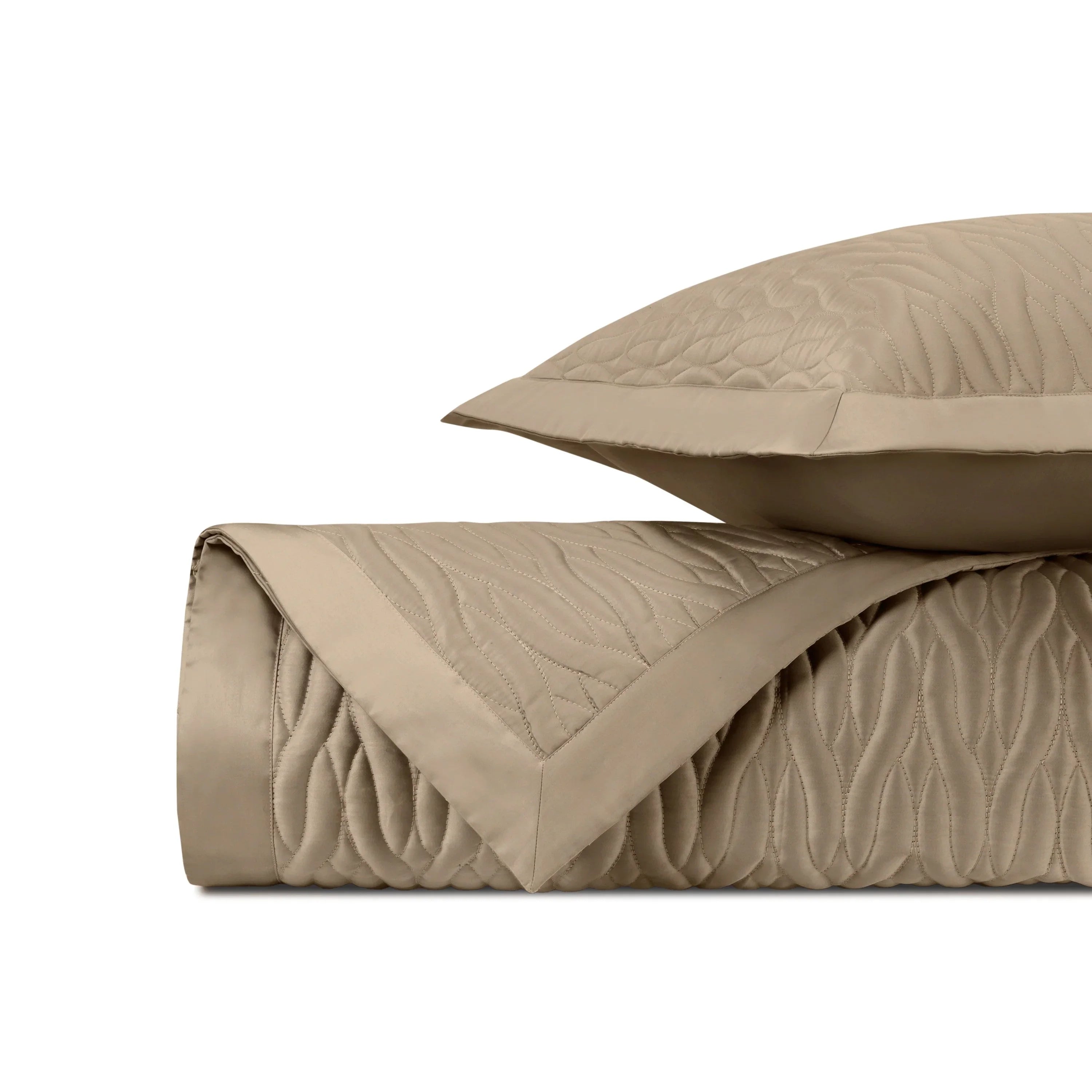 Napa Quilted Coverlet (Euro) Set - The Mayfair Hall