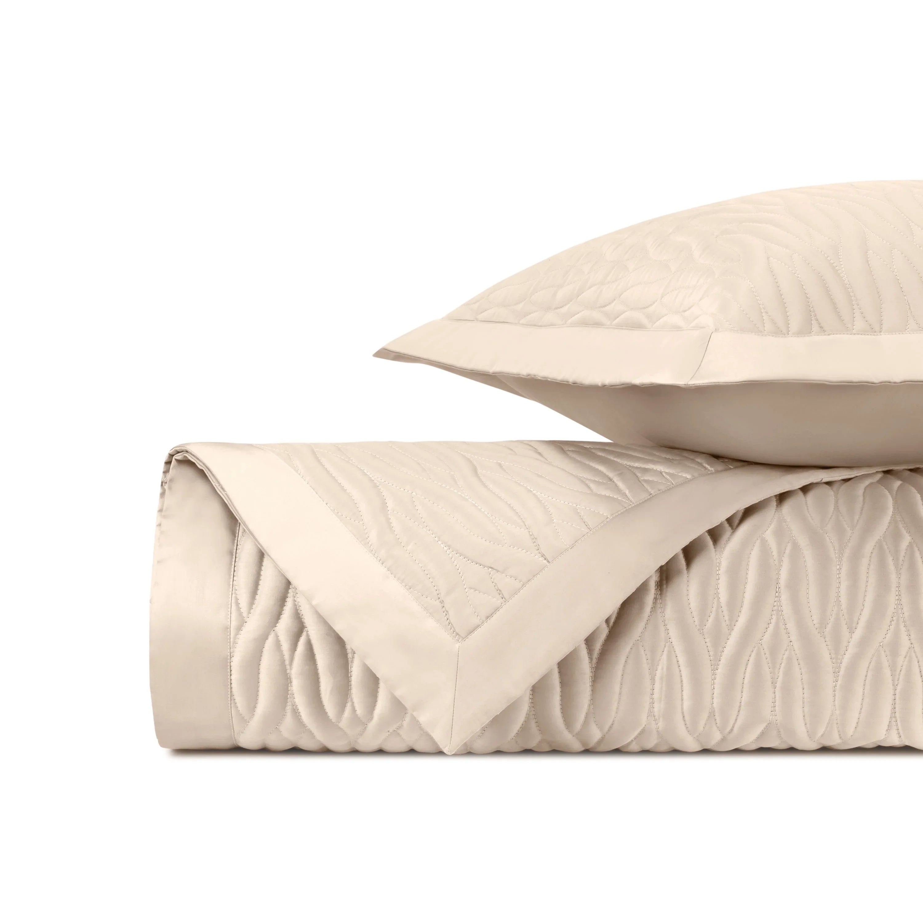 Napa Quilted Coverlet (Euro) Set - The Mayfair Hall