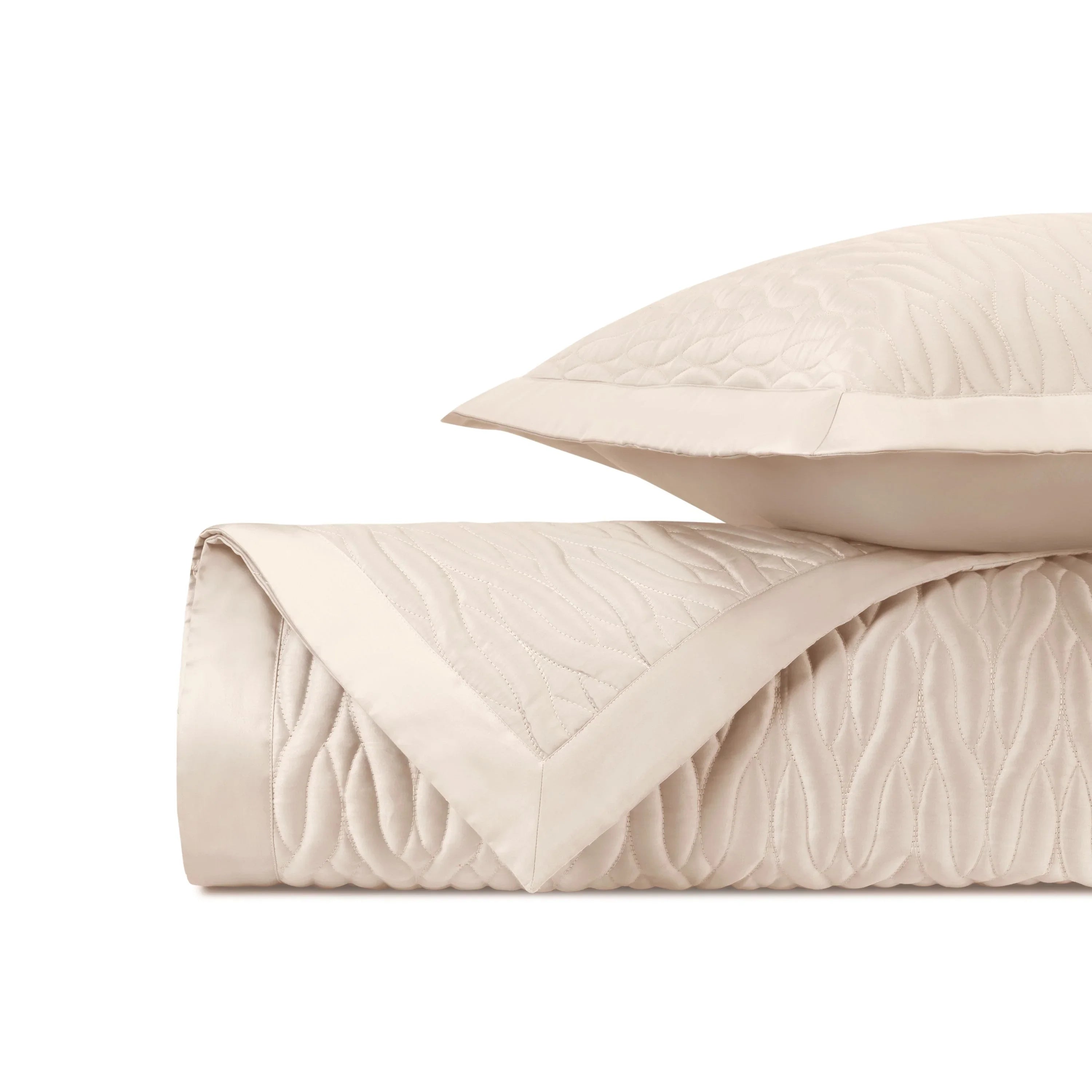 Napa Quilted Coverlet (Euro) Set - The Mayfair Hall