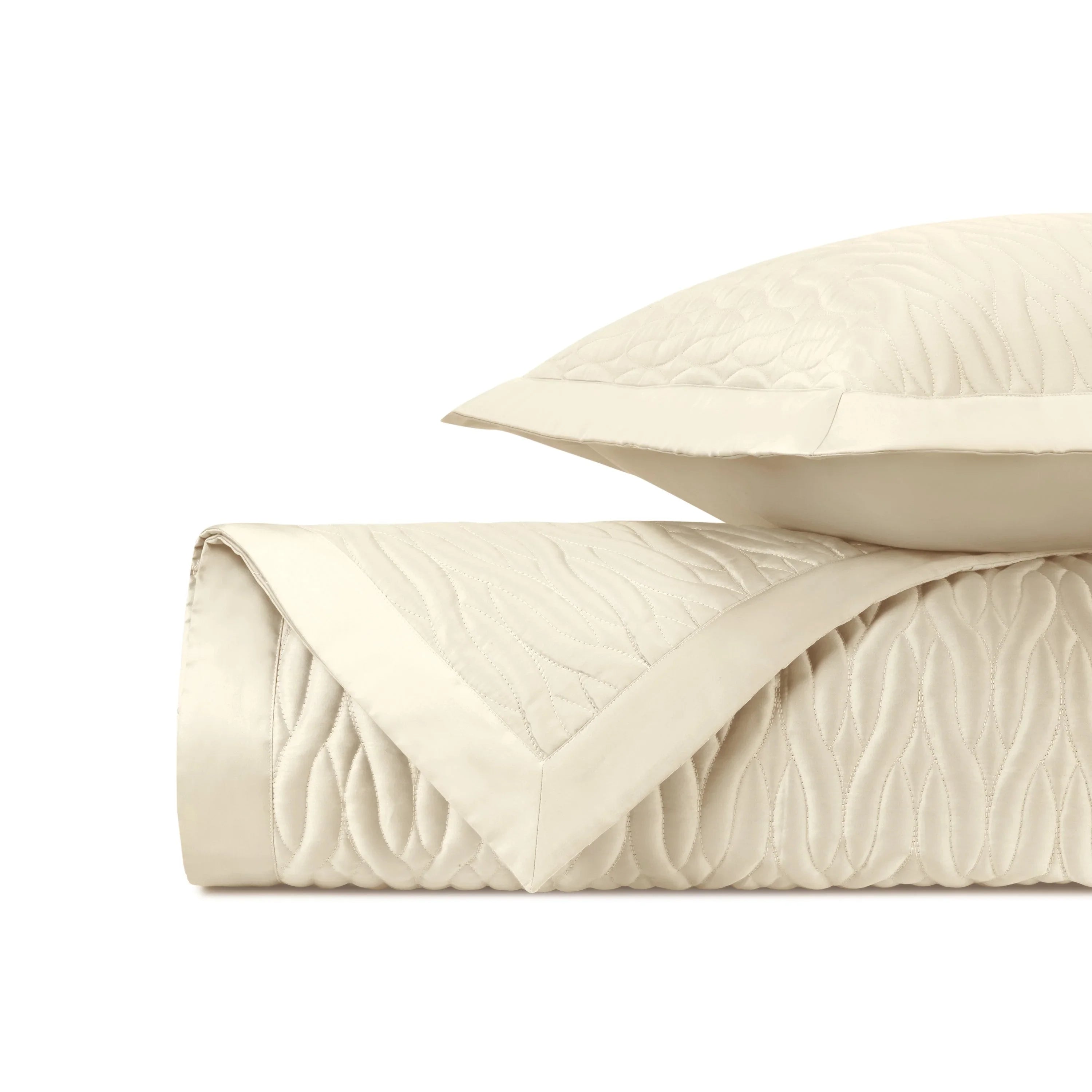 Napa Quilted Coverlet (Euro) Set - The Mayfair Hall