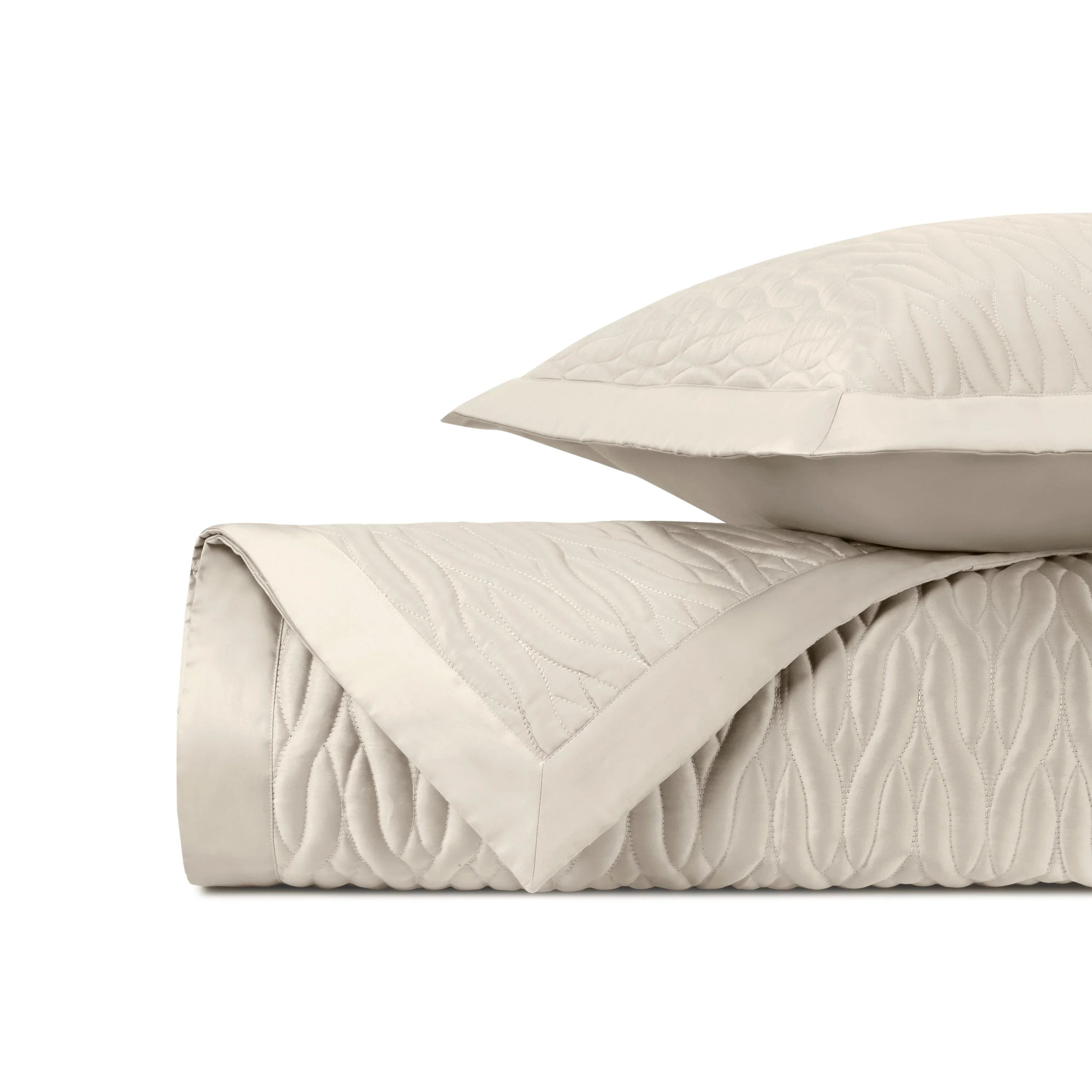 Napa Quilted Coverlet (Euro) Set - The Mayfair Hall