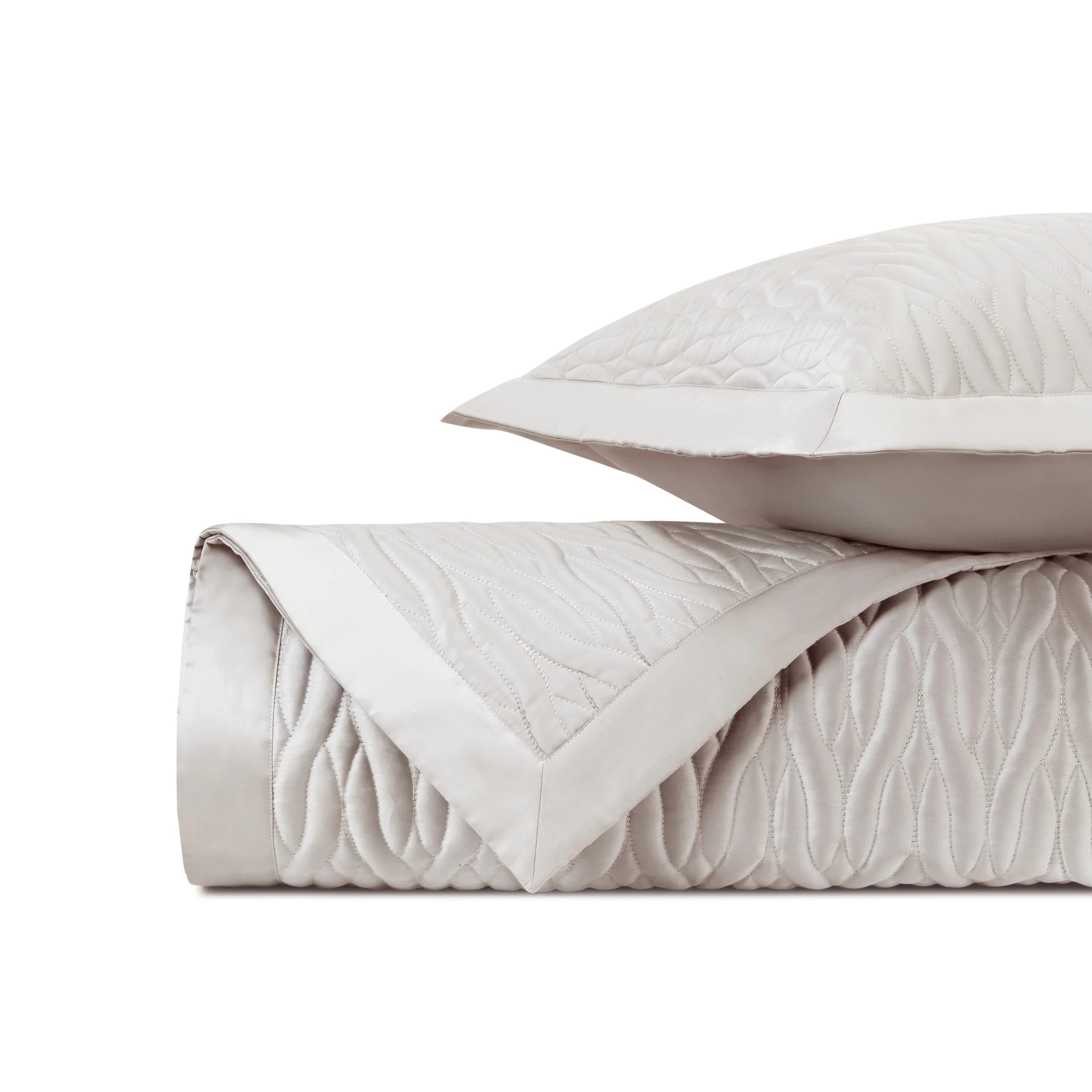 Napa Quilted Coverlet (Euro) Set - The Mayfair Hall