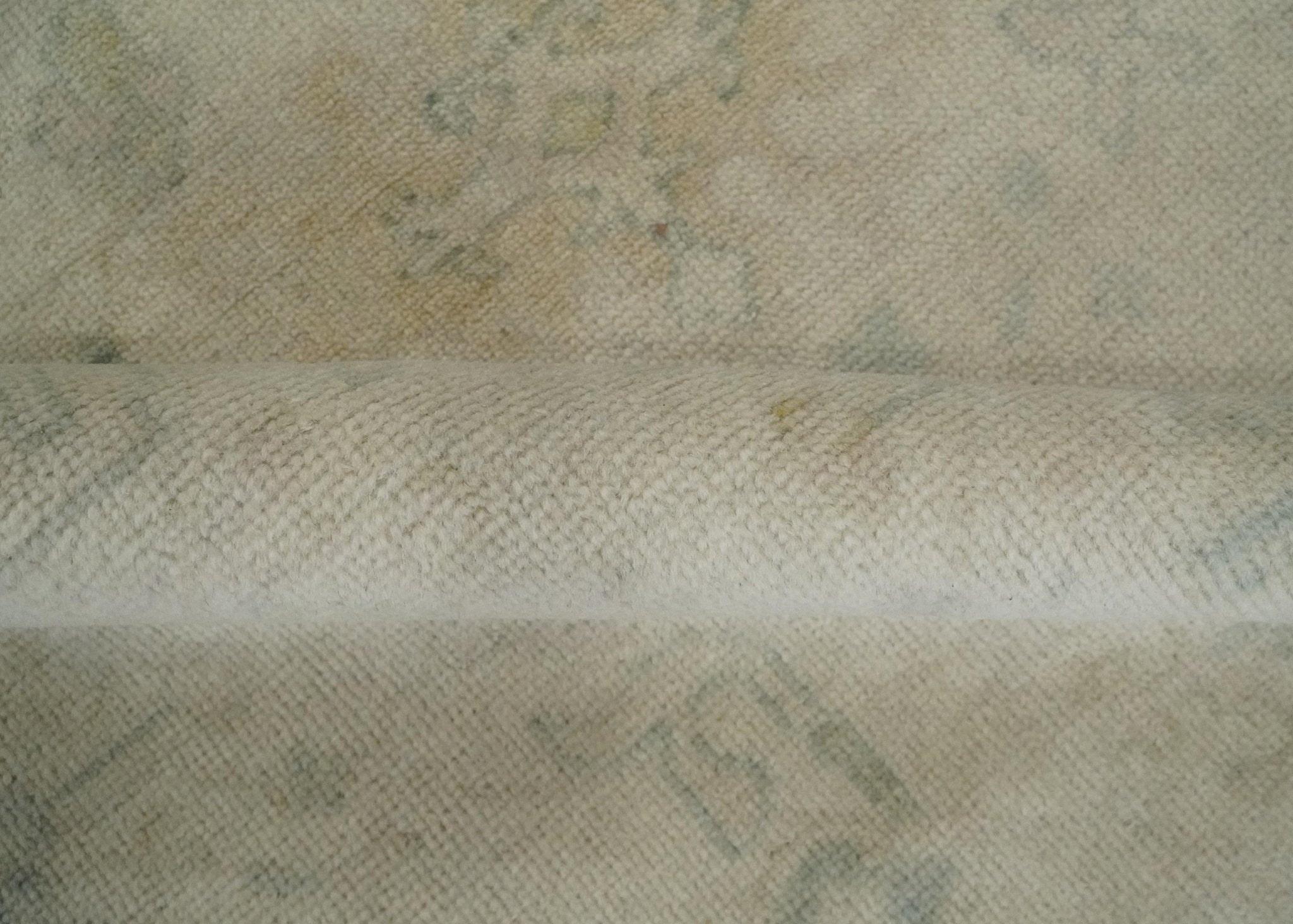 Neutral Tone Traditional Camel and Silver Antique Style Hand knotted Wool Area Rug - The Rug Decor