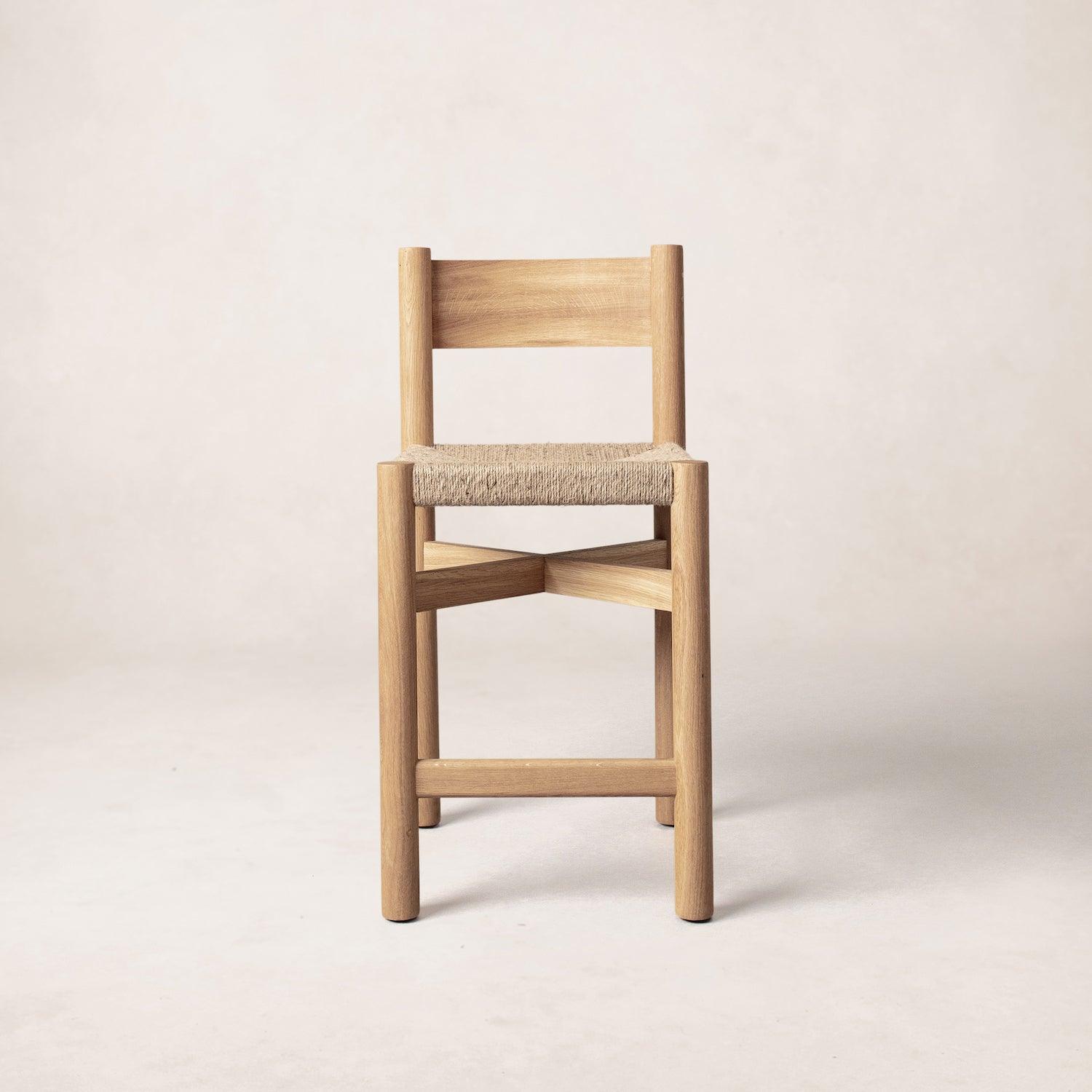 Nonna Counter Stool - Warm Oak