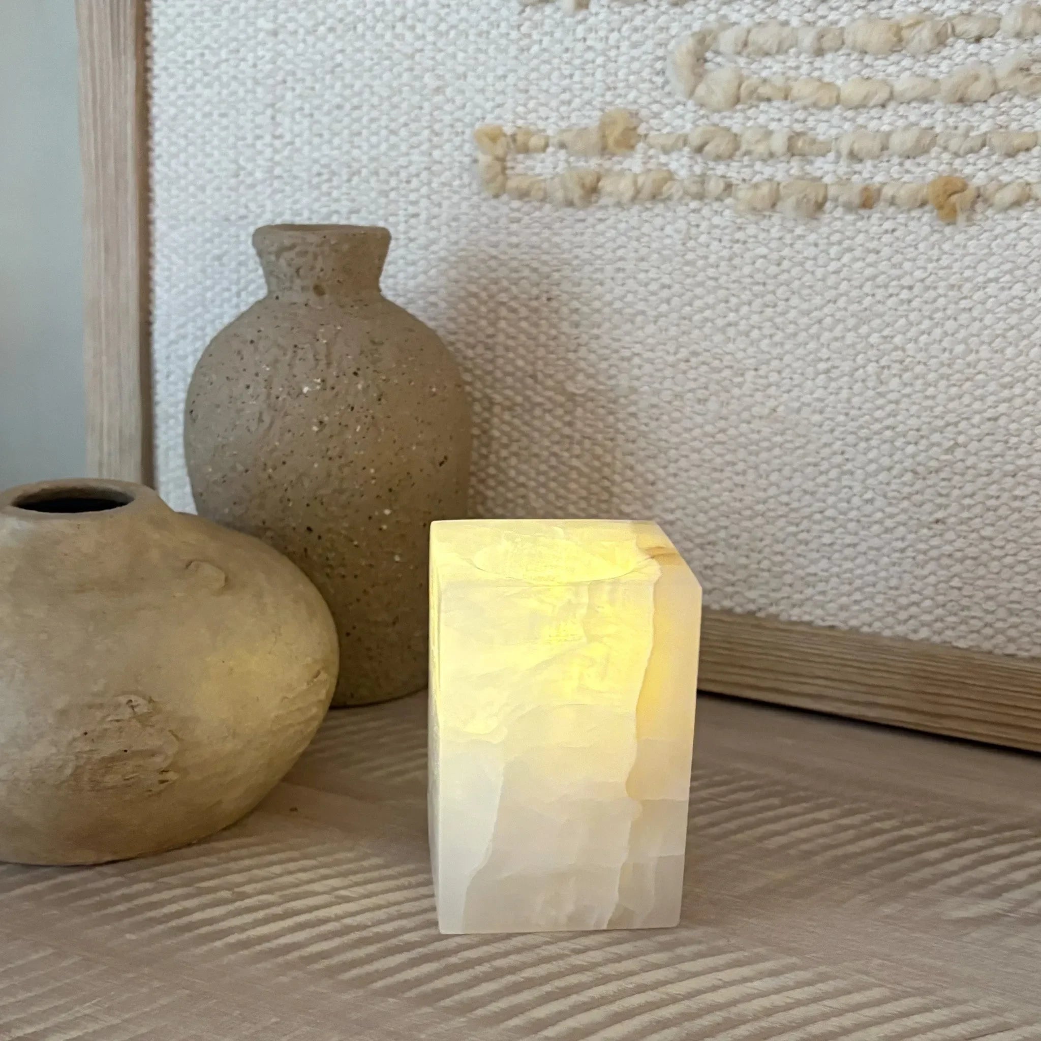 Onyx Tealight Candle Holder - The Mayfair Hall
