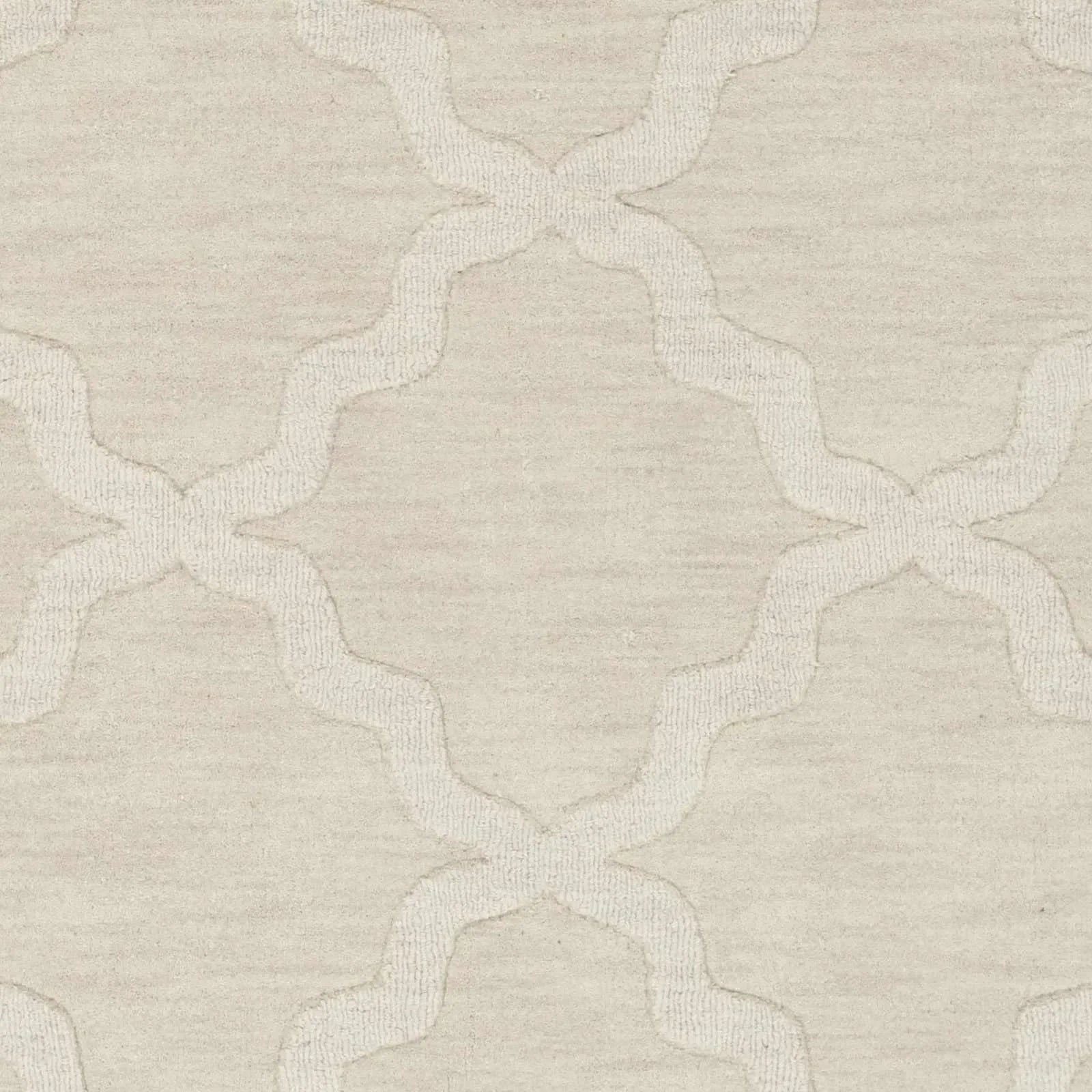 Orick Wool Area Rug in Ivory