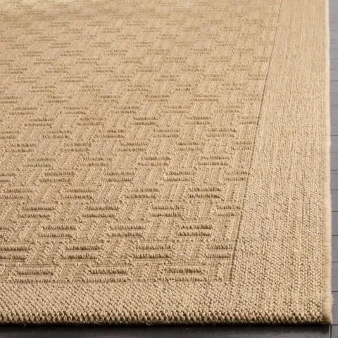 Palm Beach Sisal and Jute Rug in Maize with Basketweave Pattern - The Mayfair Hall