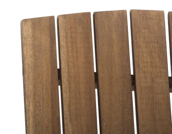 Mopani Acacia Adirondack Chair in Rustic Brown