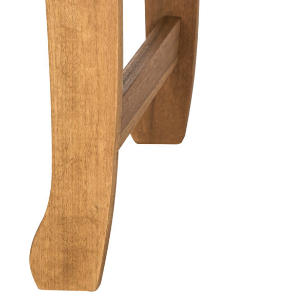 Azusa Acacia Garden Bench in Natural with Beige