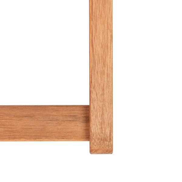 Loren Foldable Sling Chair in Natural with Beige Seat (Set of 2)