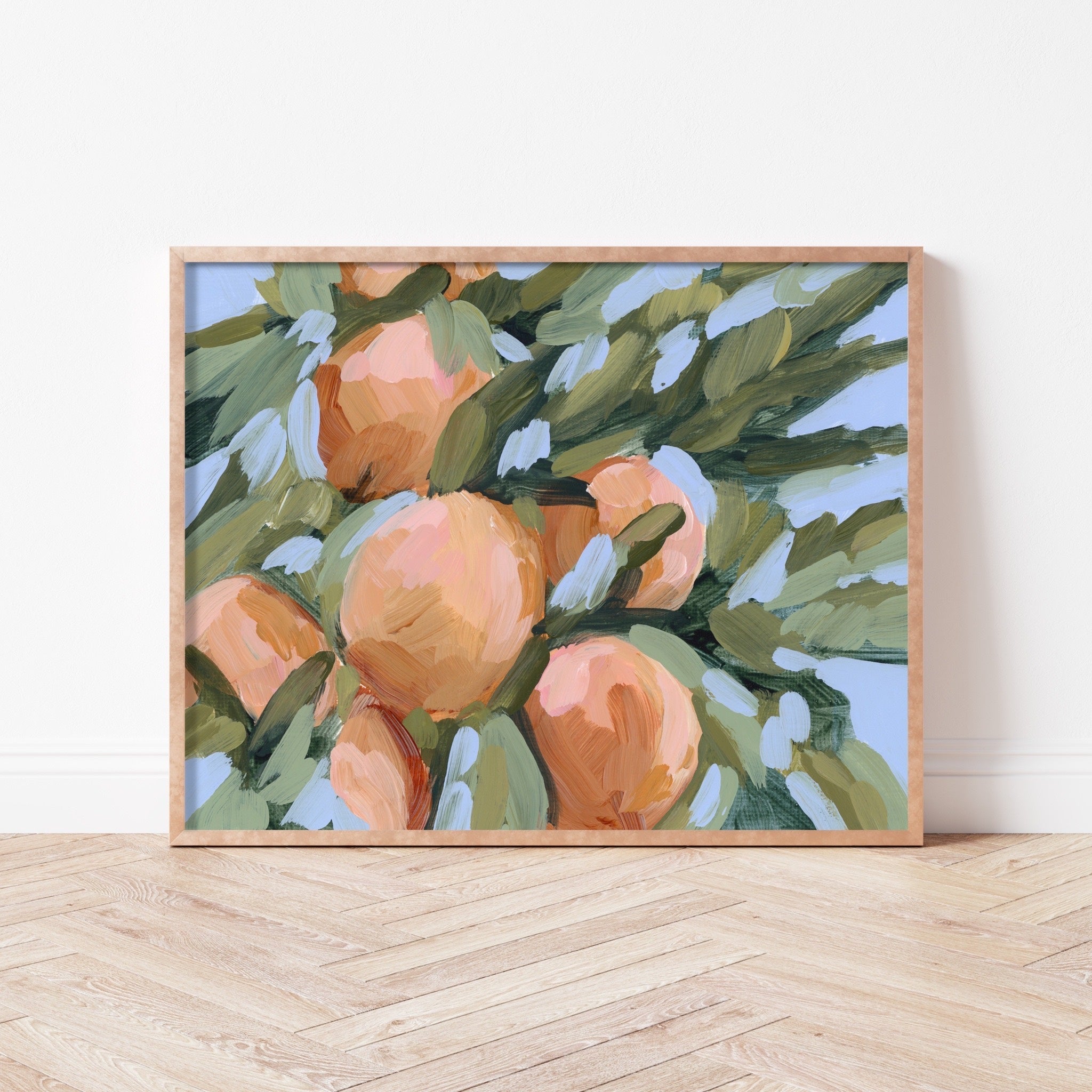 "Peach Tree" Art Print