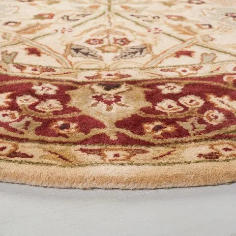 Persian Legend Wool Rug in Ivory and Rust