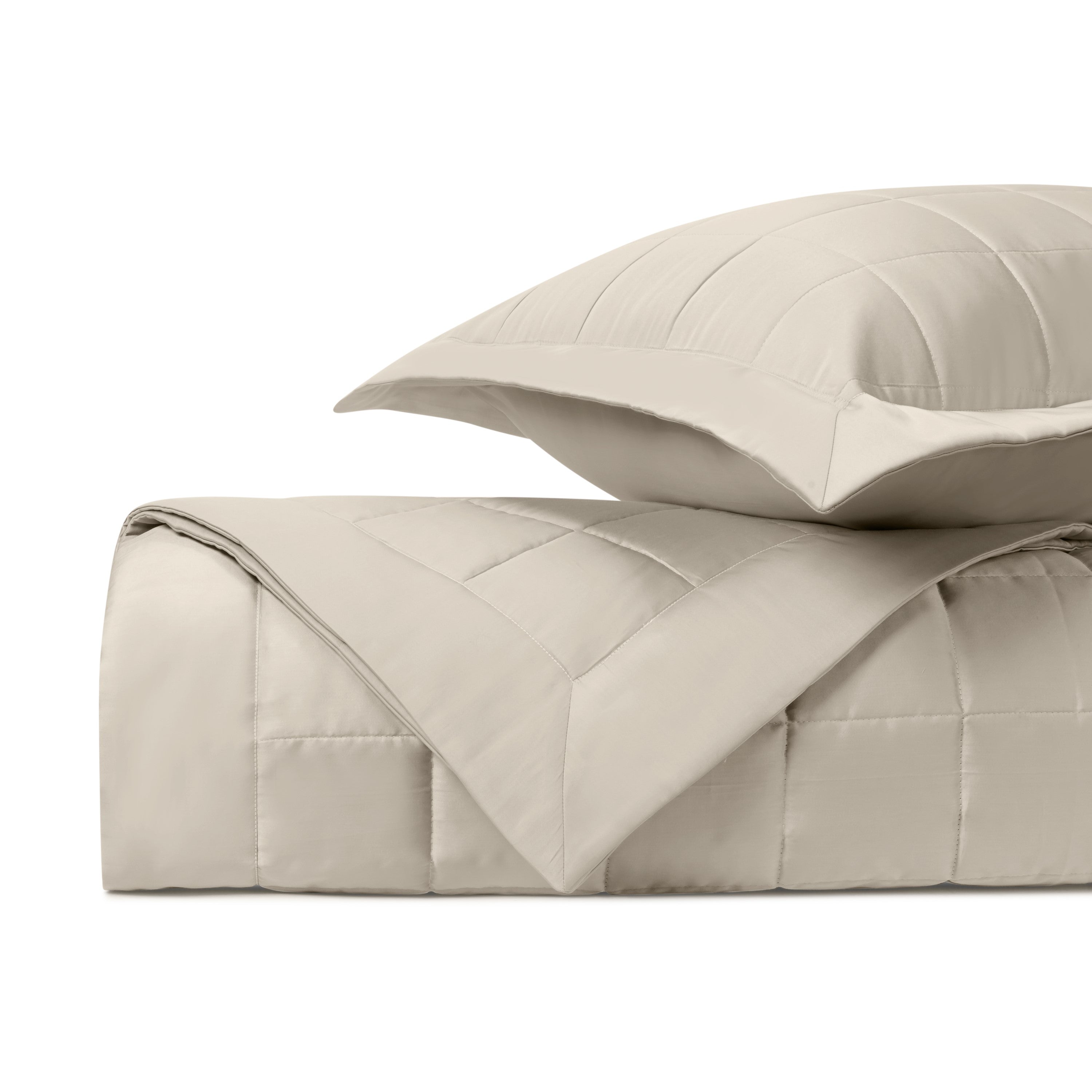 Plateau Quilted Coverlet (Euro) Set